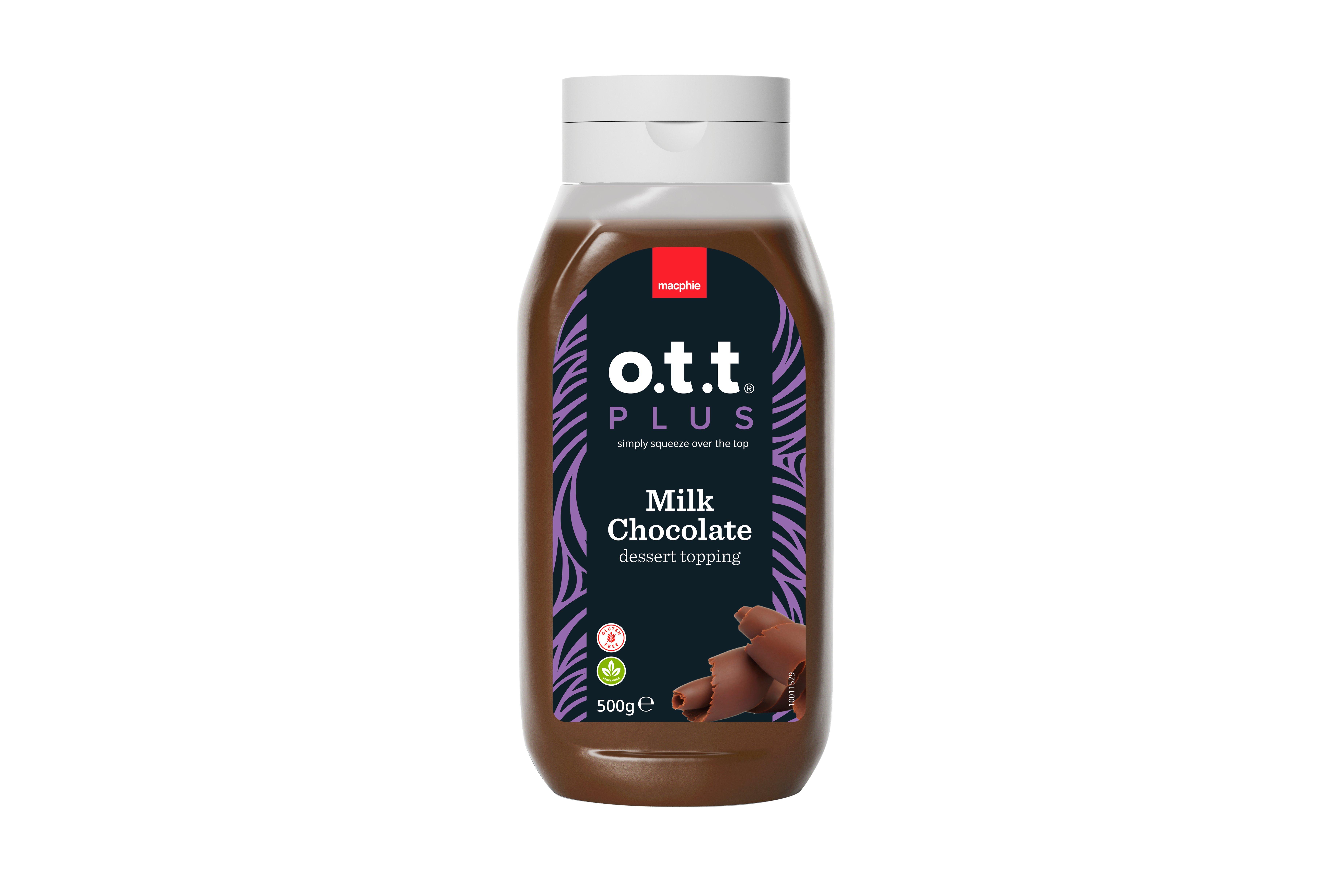Macphie O.T.T Milk Chocolate Dessert Topping