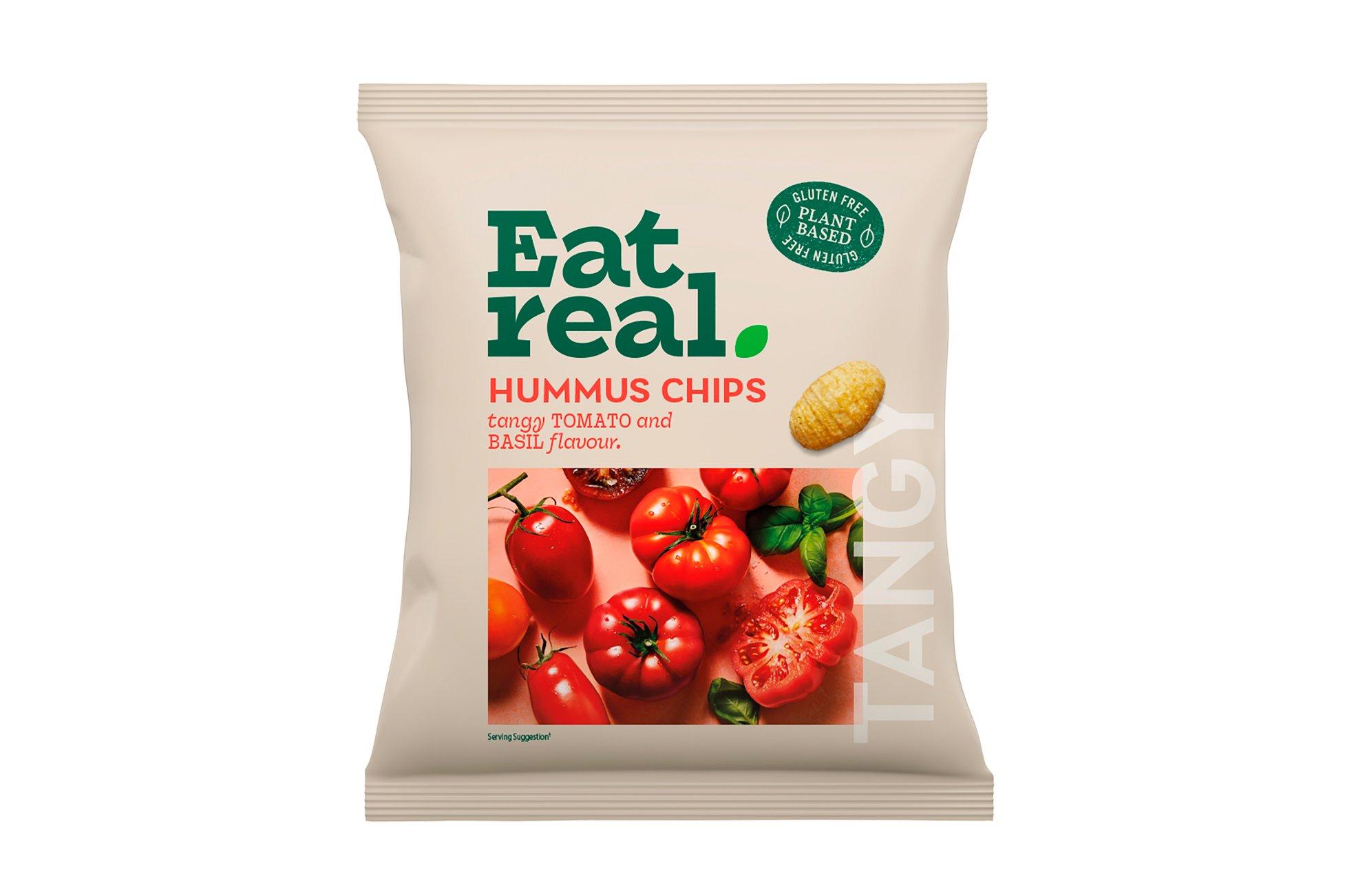 Eat Real Hummus Chips Tomato Basil