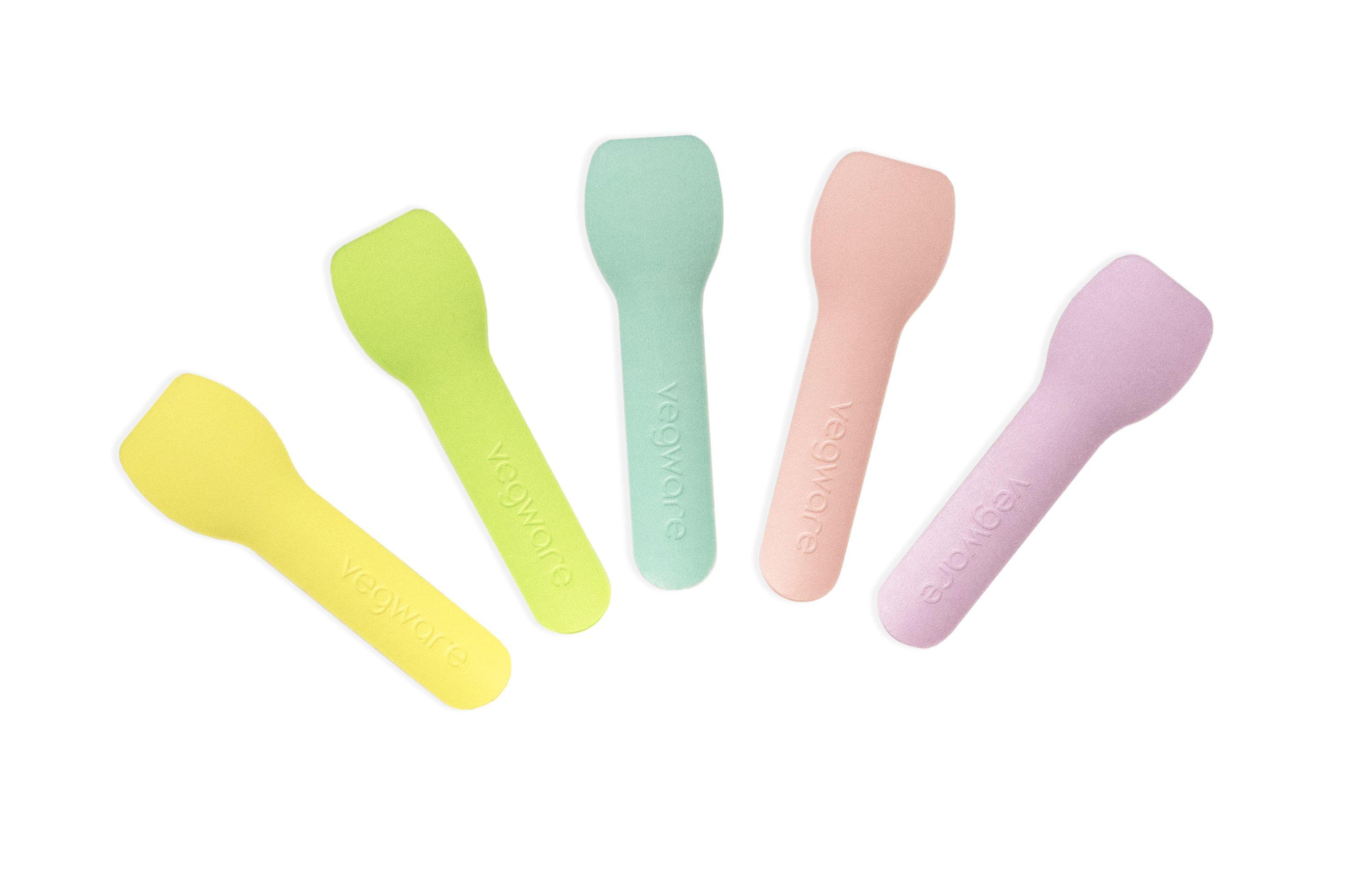 Vegware Tutti Frutti Paper Ice Cream Spoon