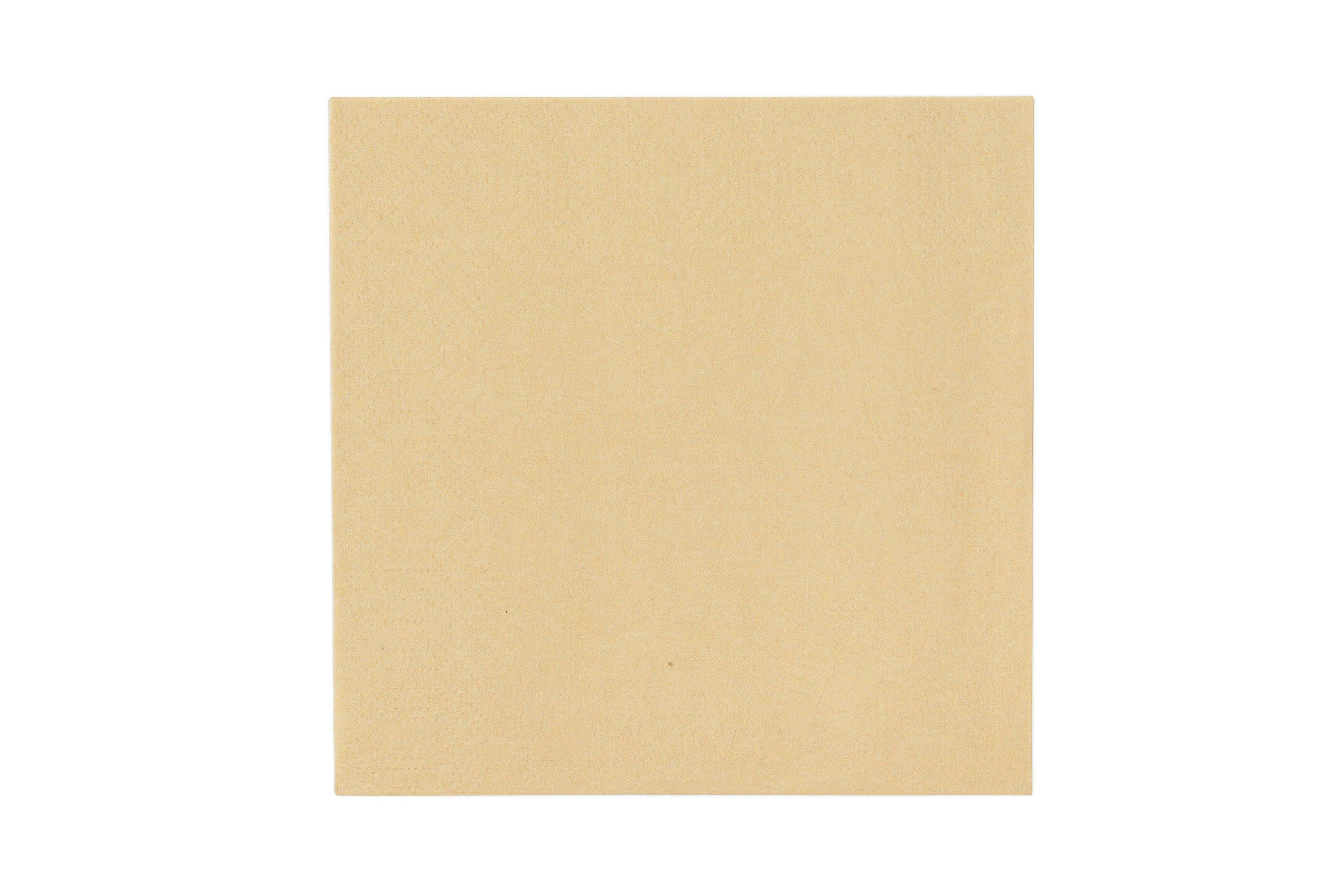 Sysco Earth Plus  Kraft 2Ply 33cm 1/4 Folded Napkin