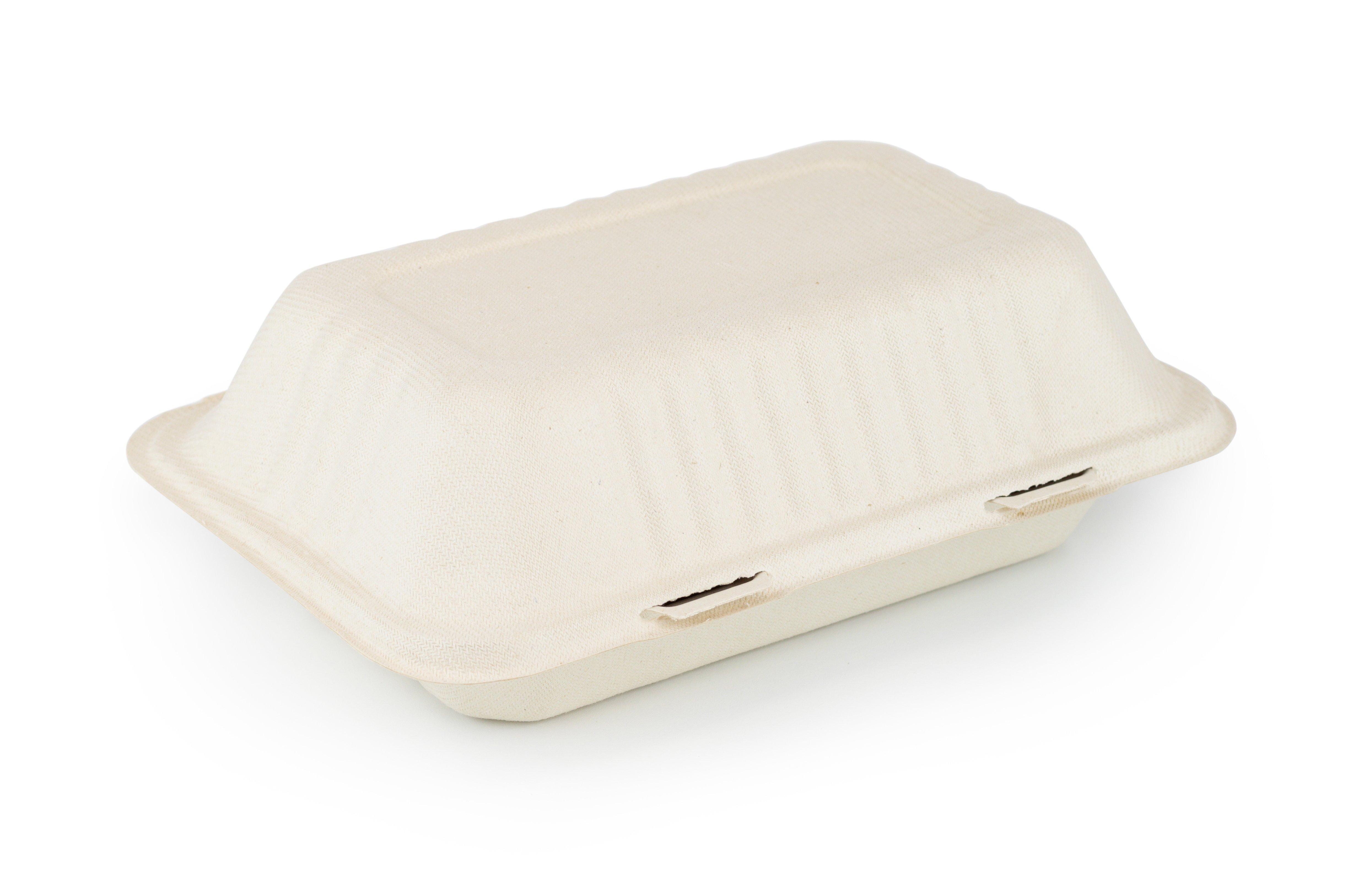 Sysco Earth Plus Unbleached Bagasse 23cm Medium Box