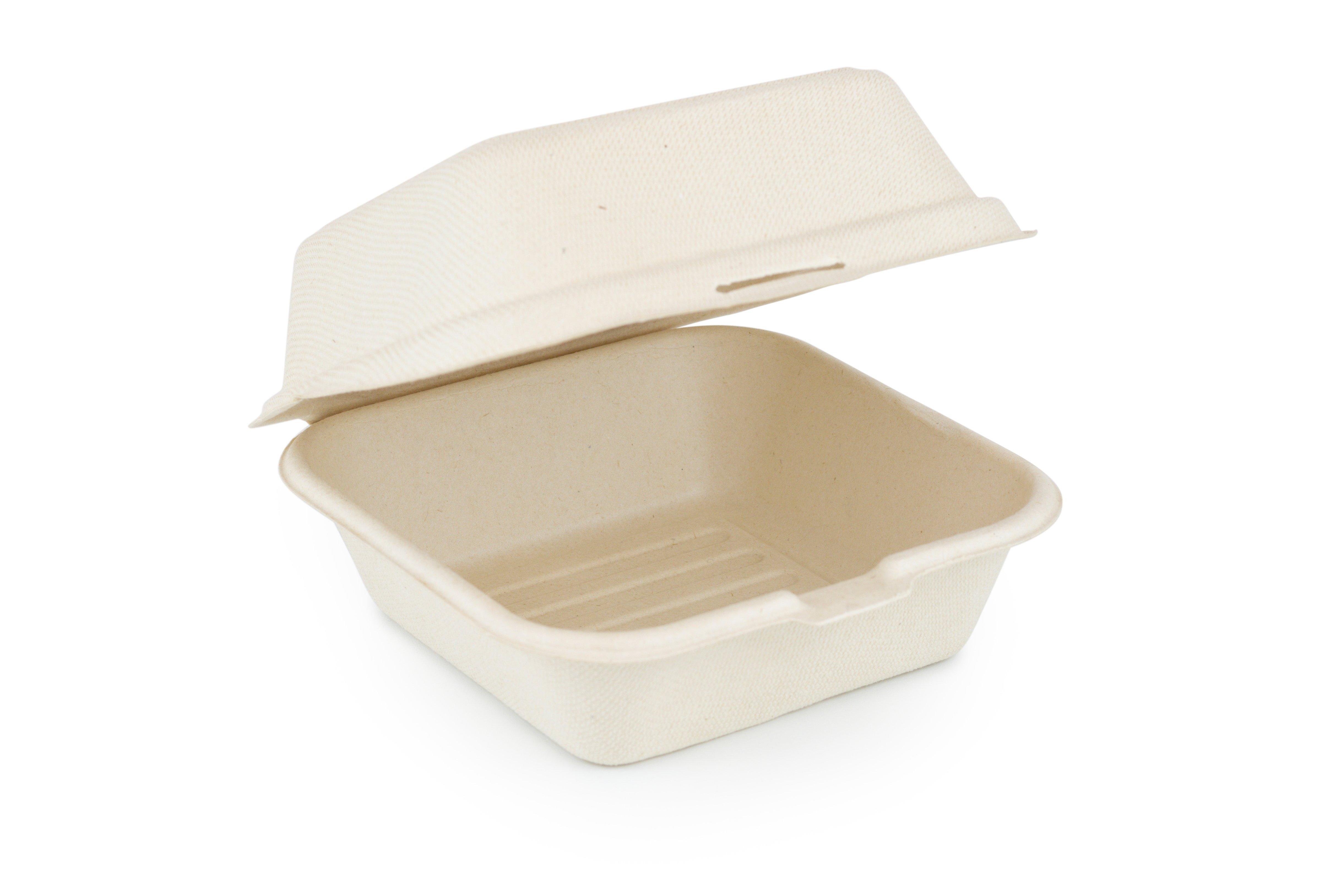 Sysco Earth Plus Unbleached Bagasse 15cm Small Box