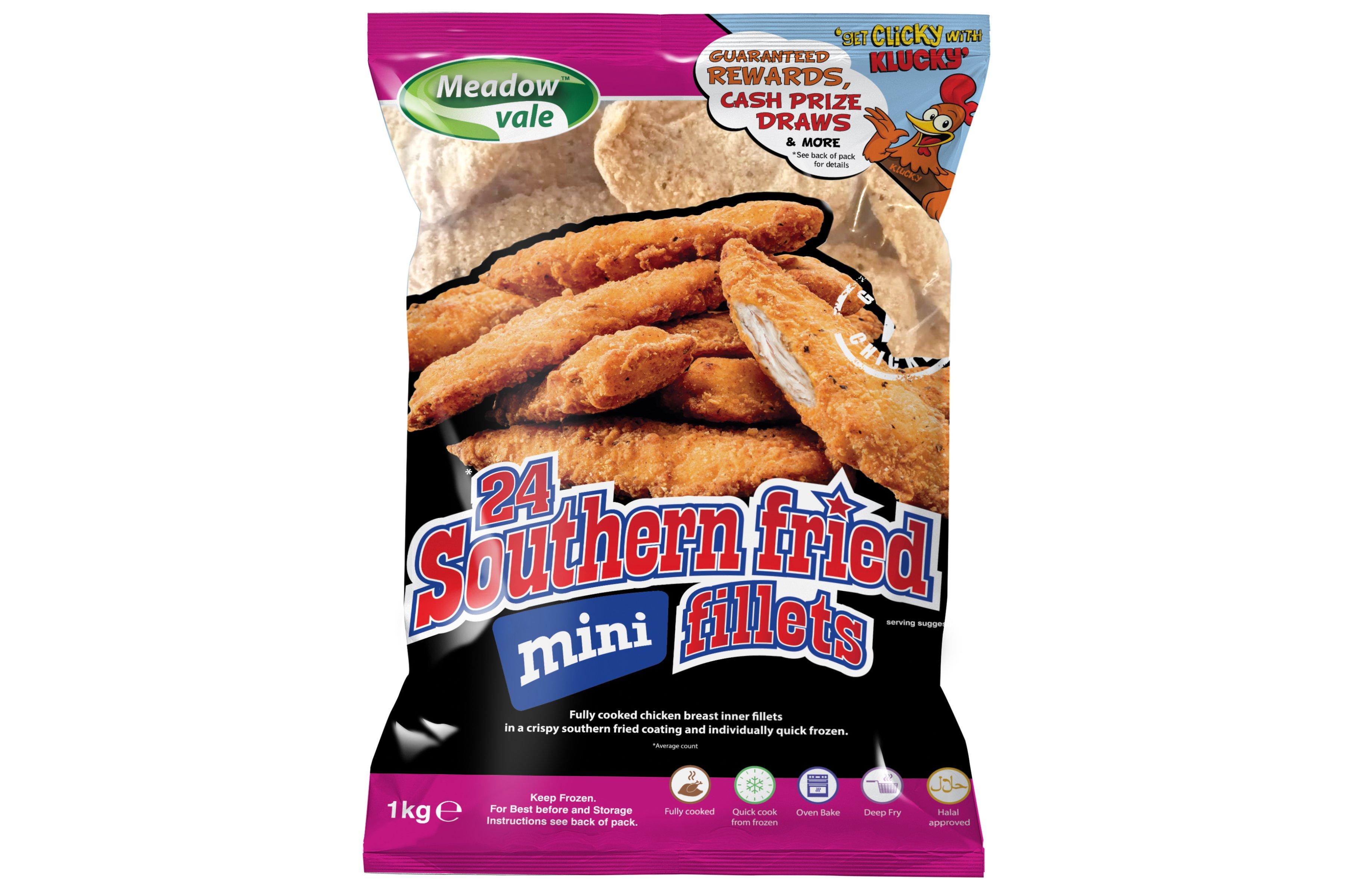 Meadowvale Halal Southern Fried Chicken Breast Mini Fillets