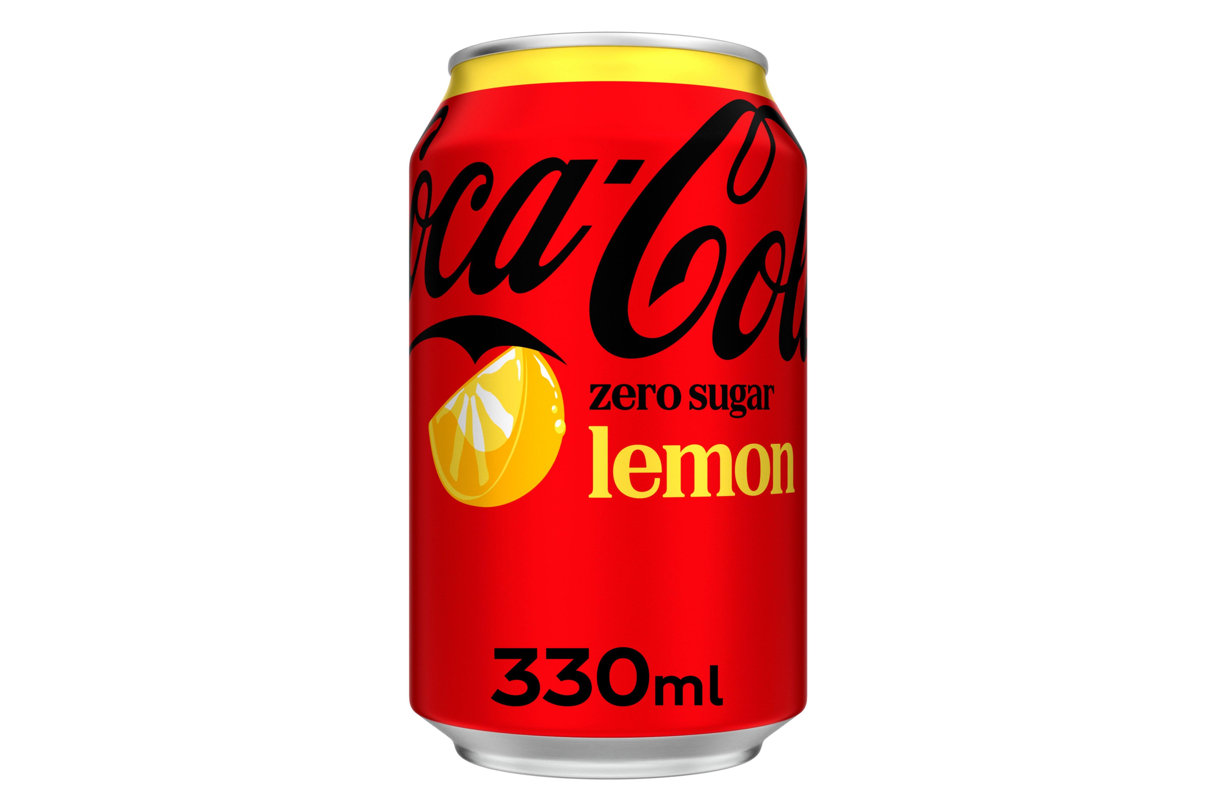 Coca-Cola Zero Sugar Lemon 330ml Can