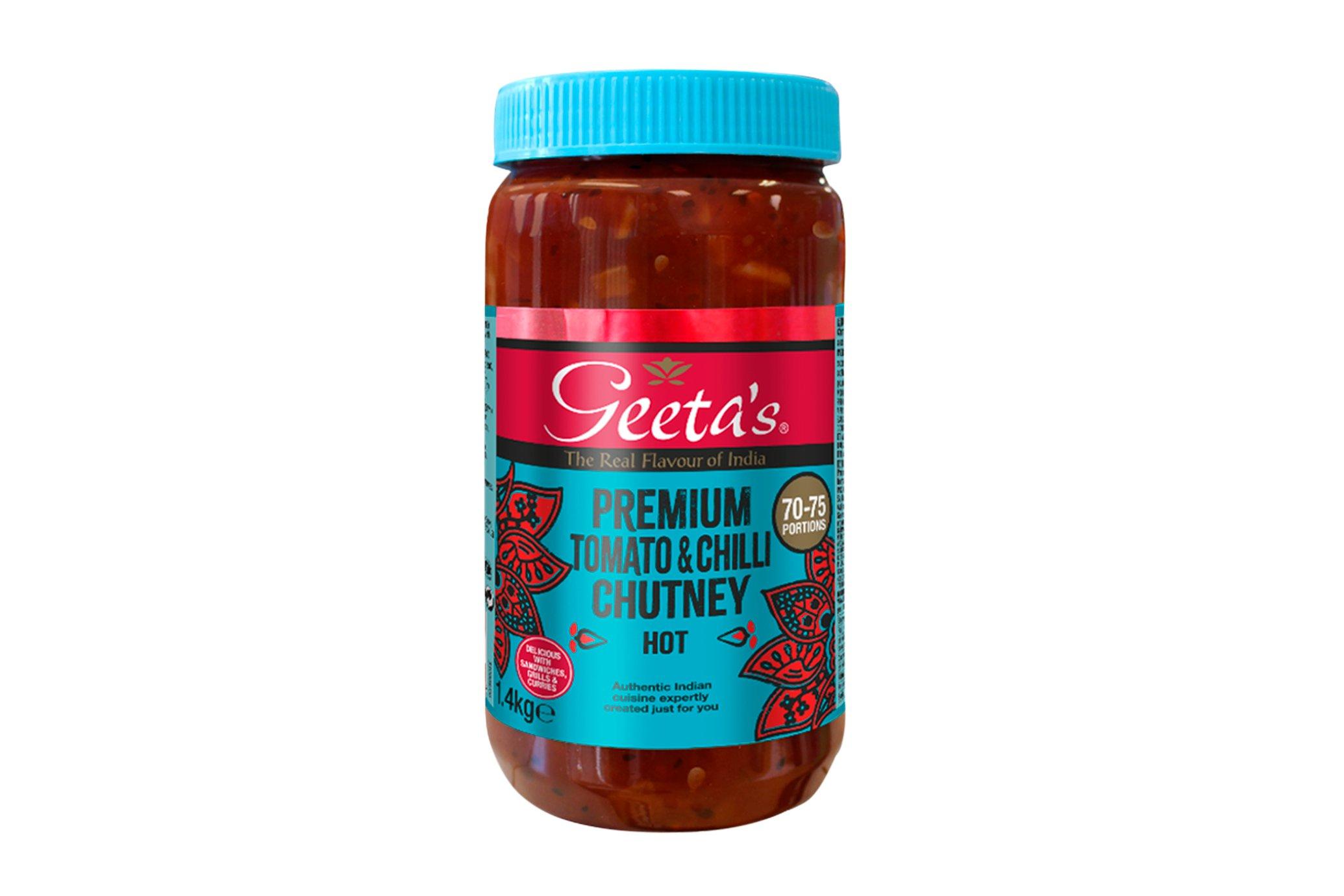Geeta's Tomato And Chilli Chutney