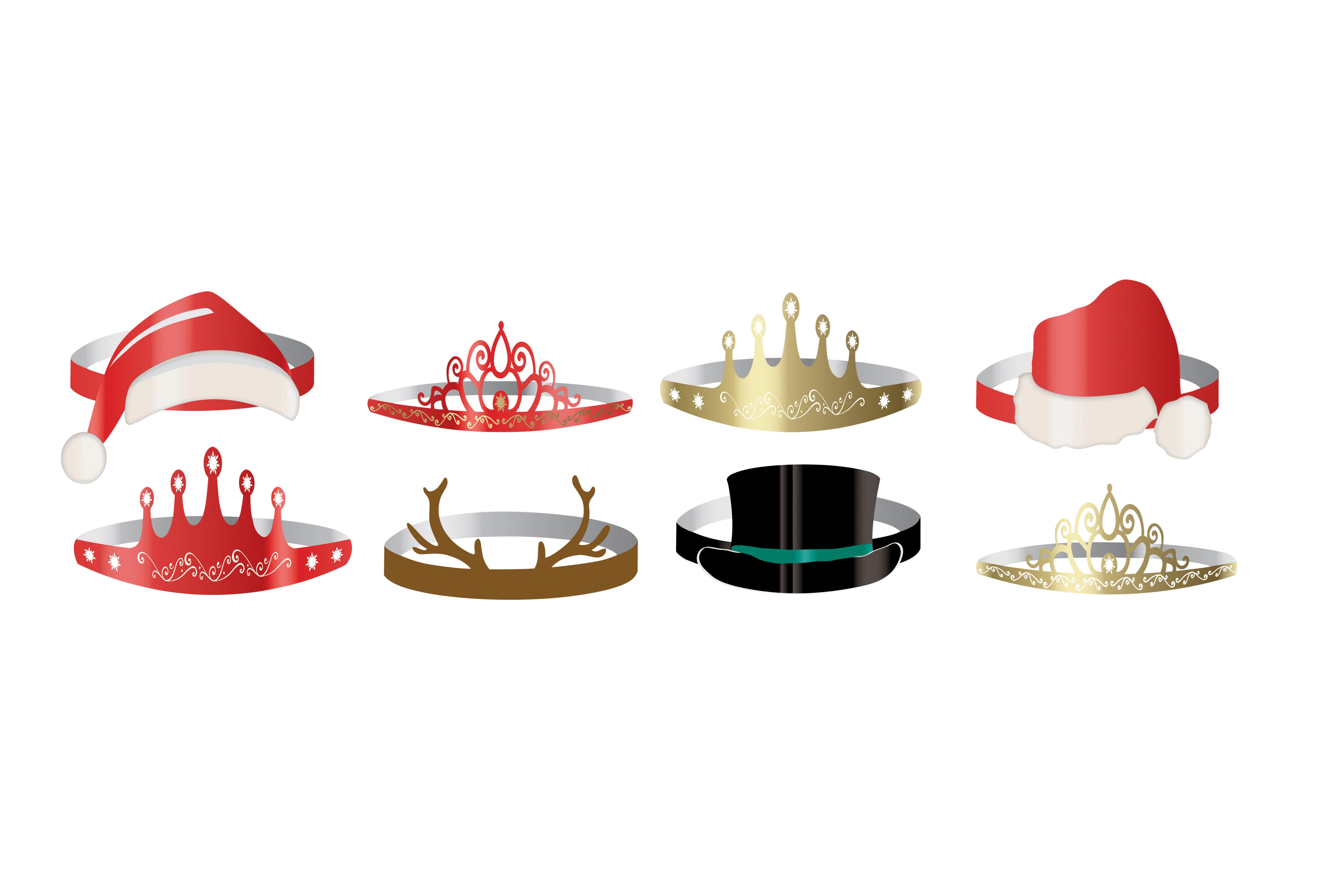 Swantex Christmas Adjustable Headband Hats
