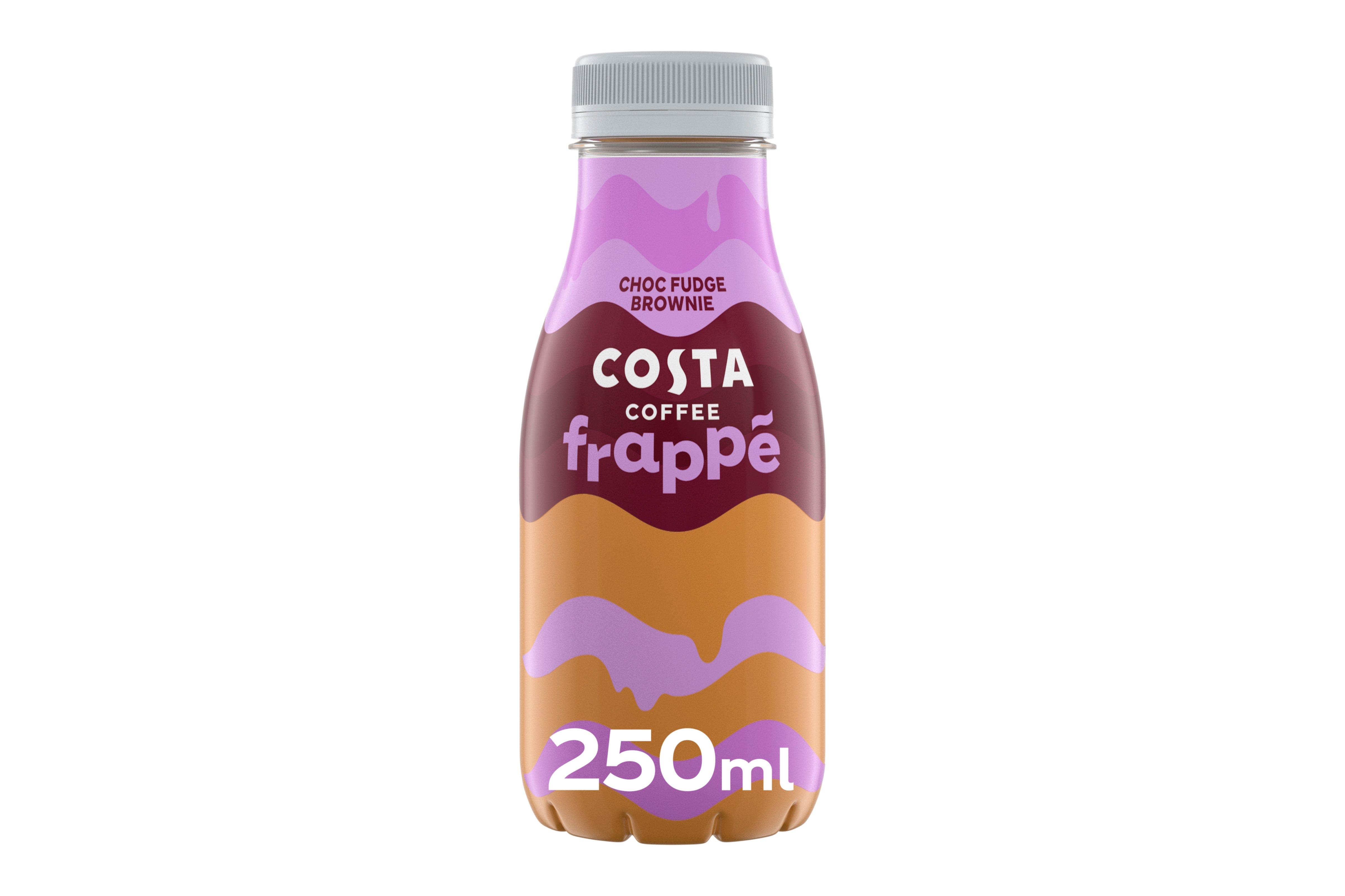Costa Coffee Frappe Choc Fudge Brownie Iced Coffee 12 x 250ml