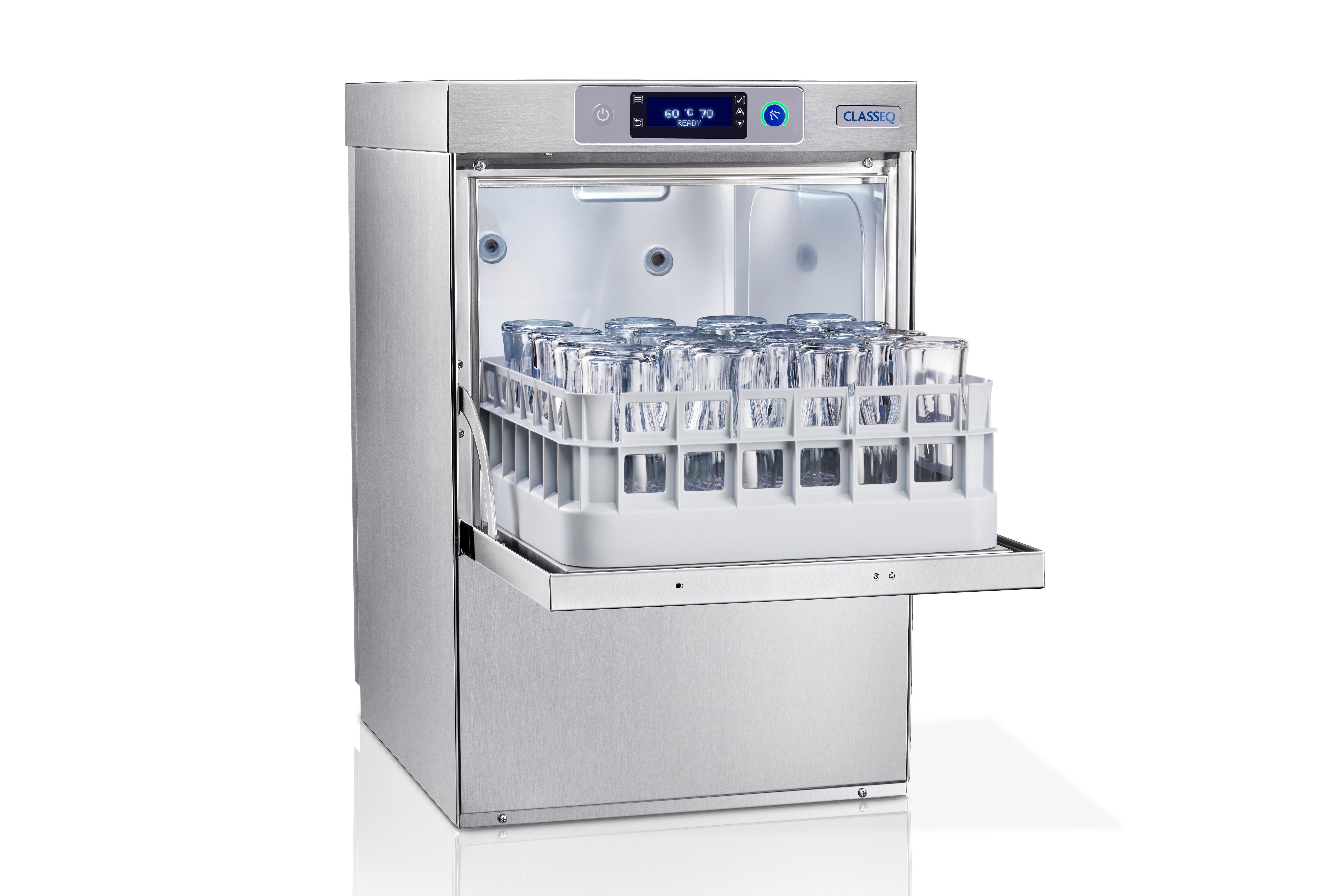 Classeq C400 Glasswasher 400mm Basket 3PH 13A