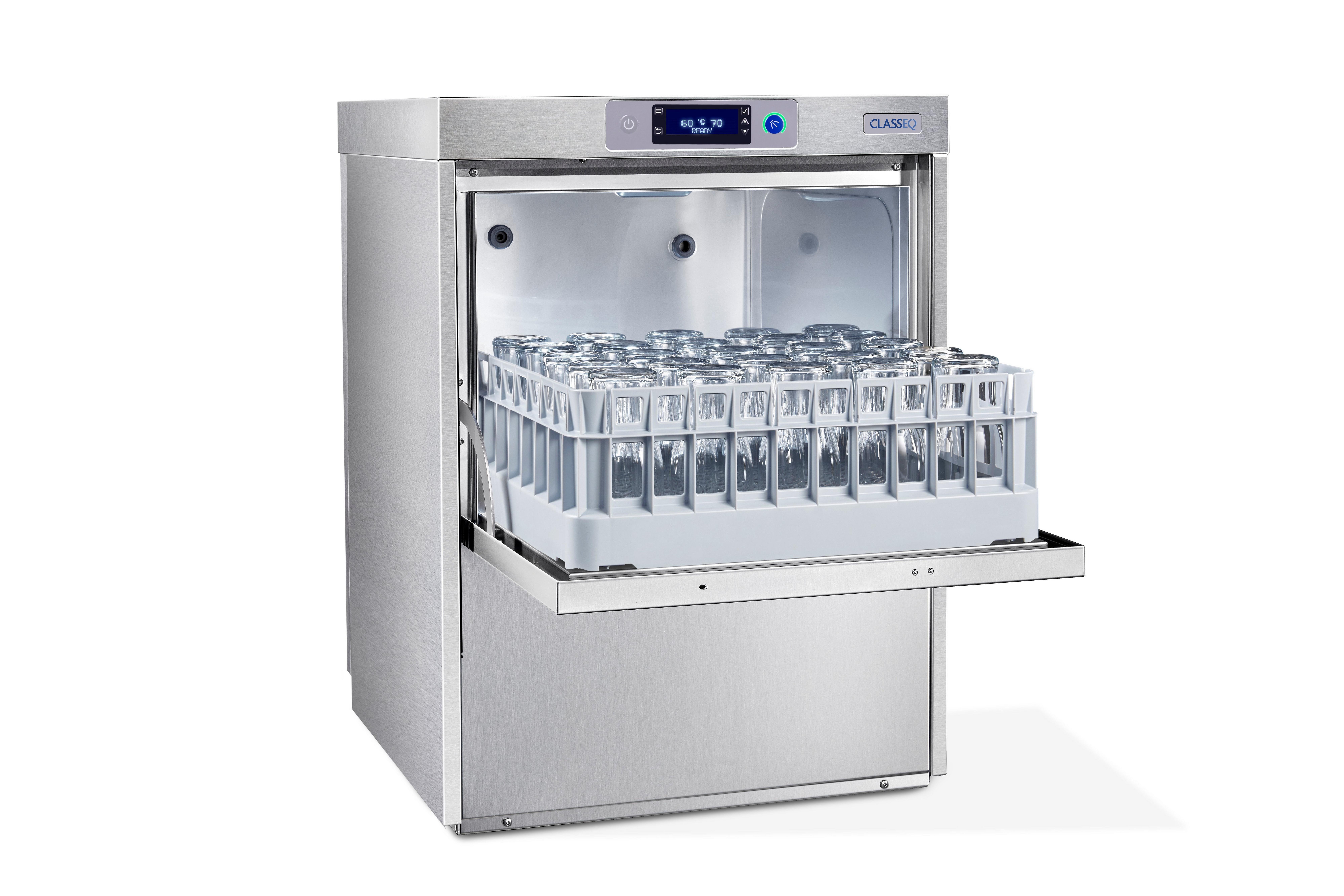 Classeq C500 Glasswasher 500mm Basket 1PH 13A
