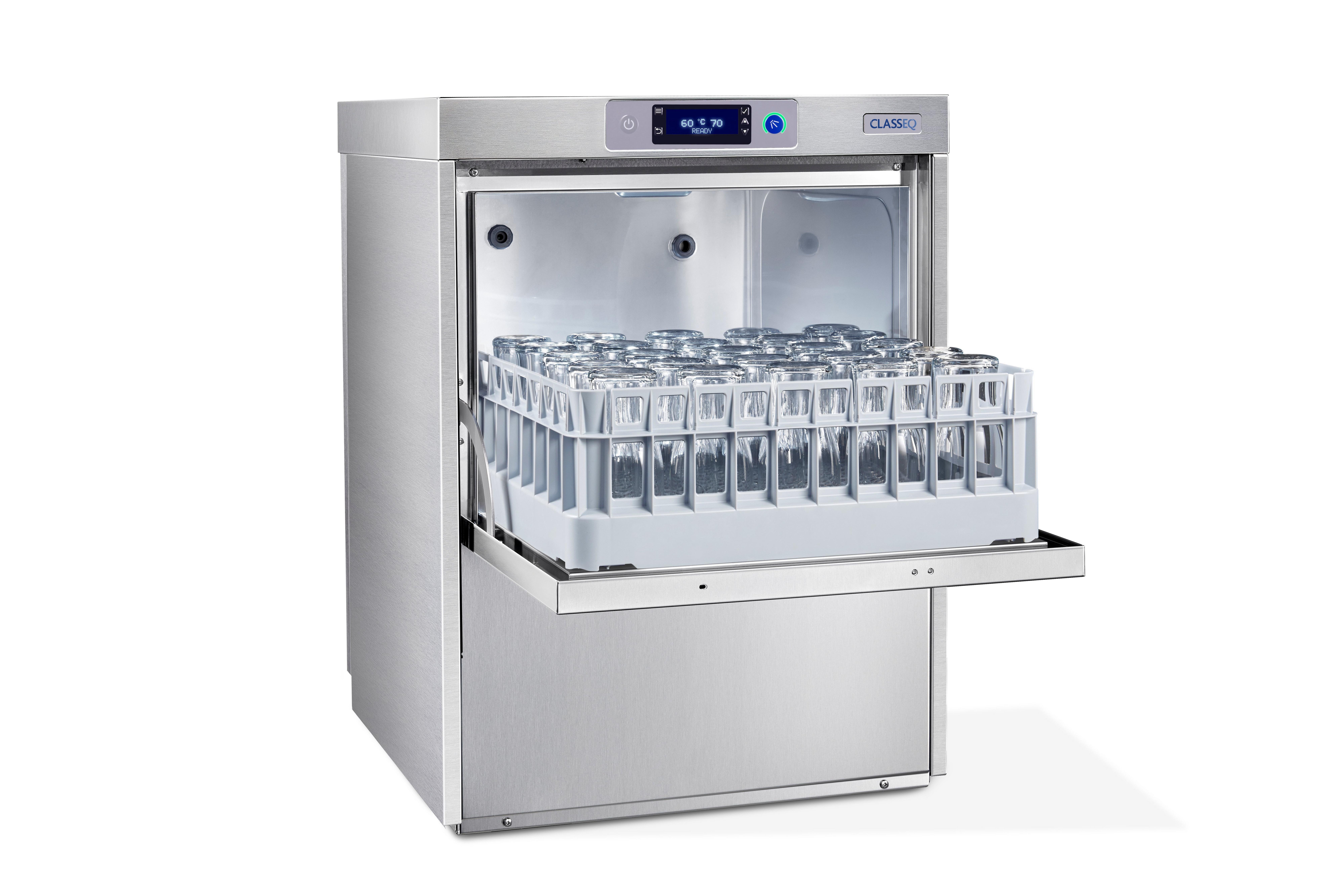 Classeq C500WS Glasswasher 500mm Basket 1PH 30A