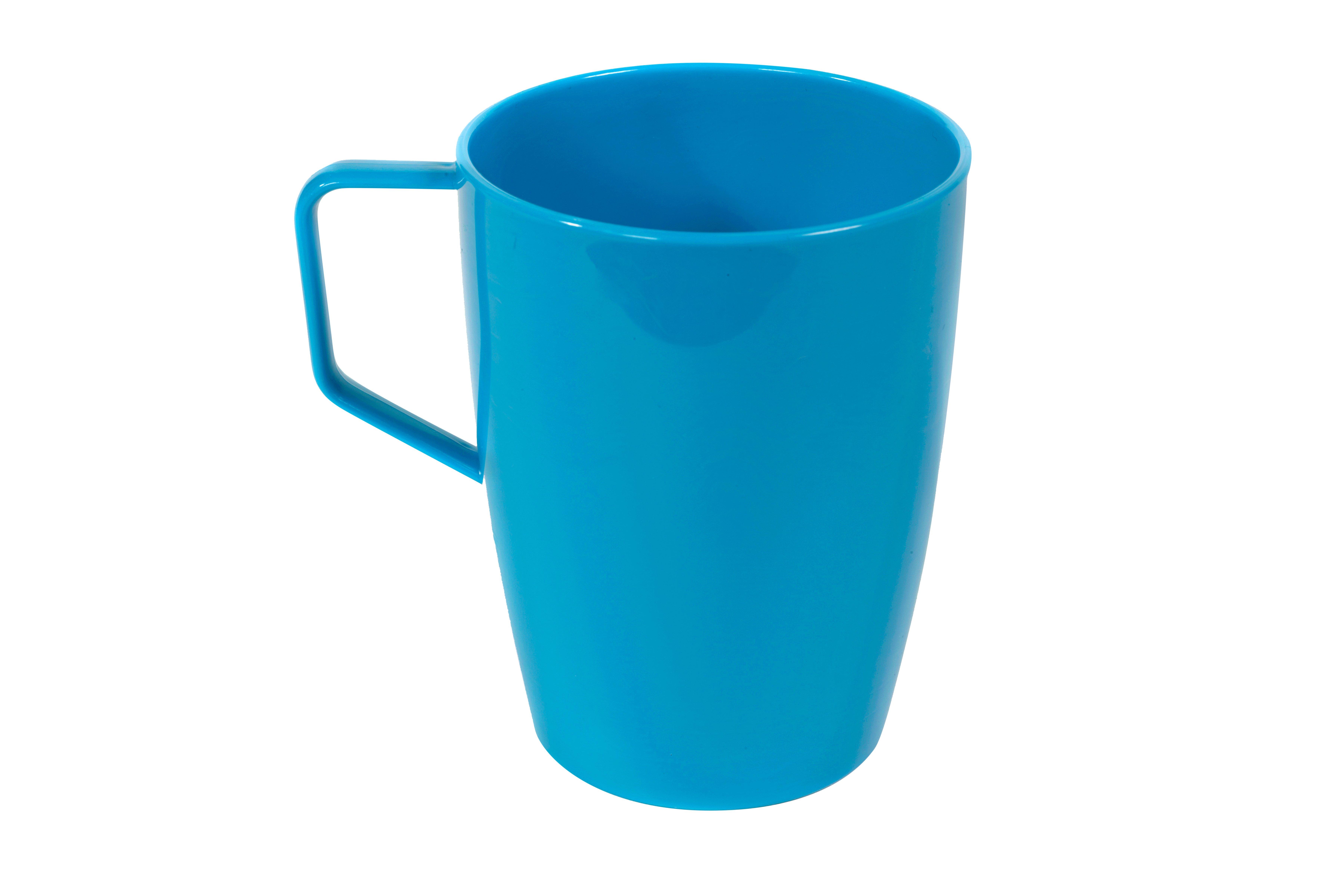 Poly Beaker Handled Blue 280ml