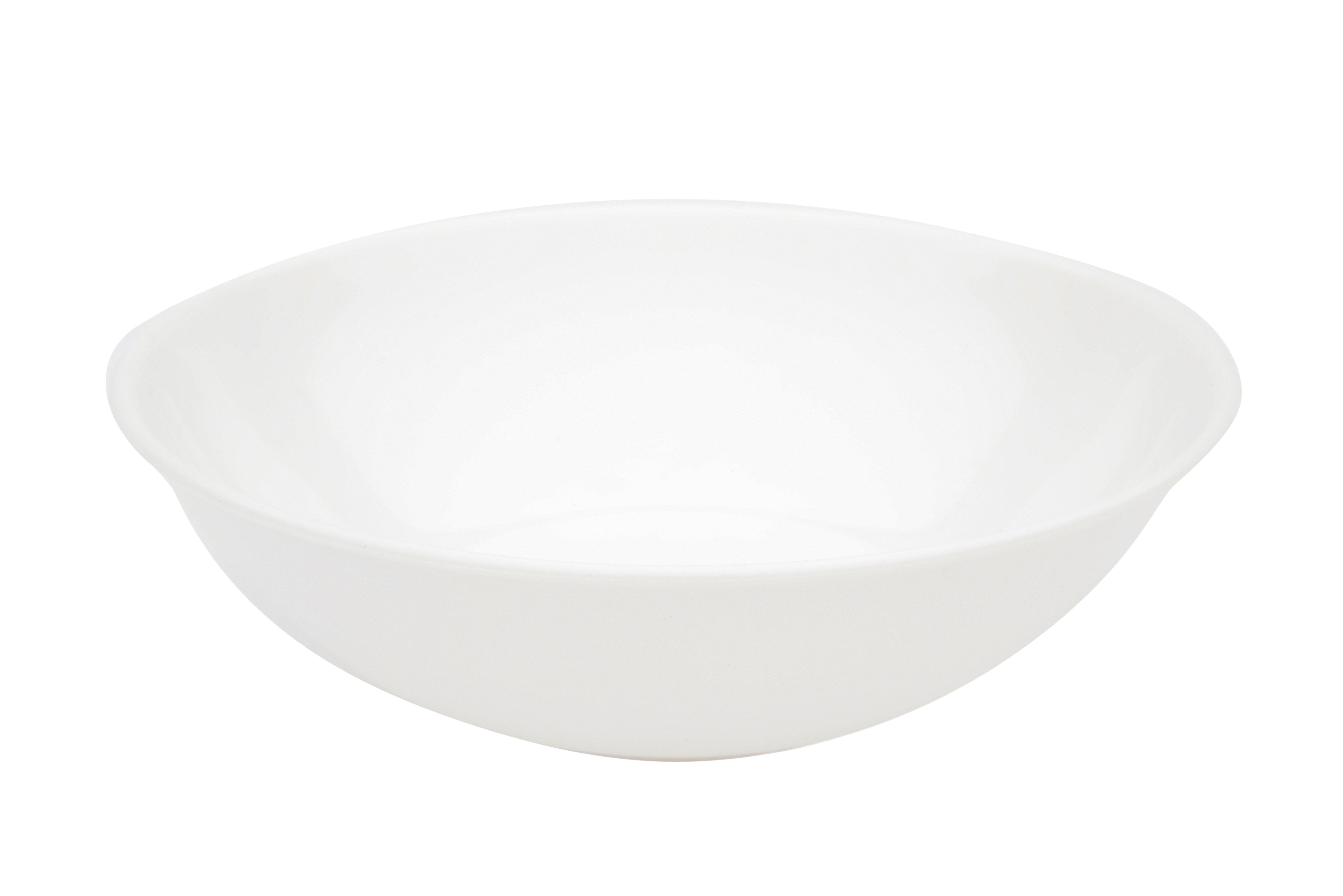 Poly Cereal/Dessert Bowl White 15cm