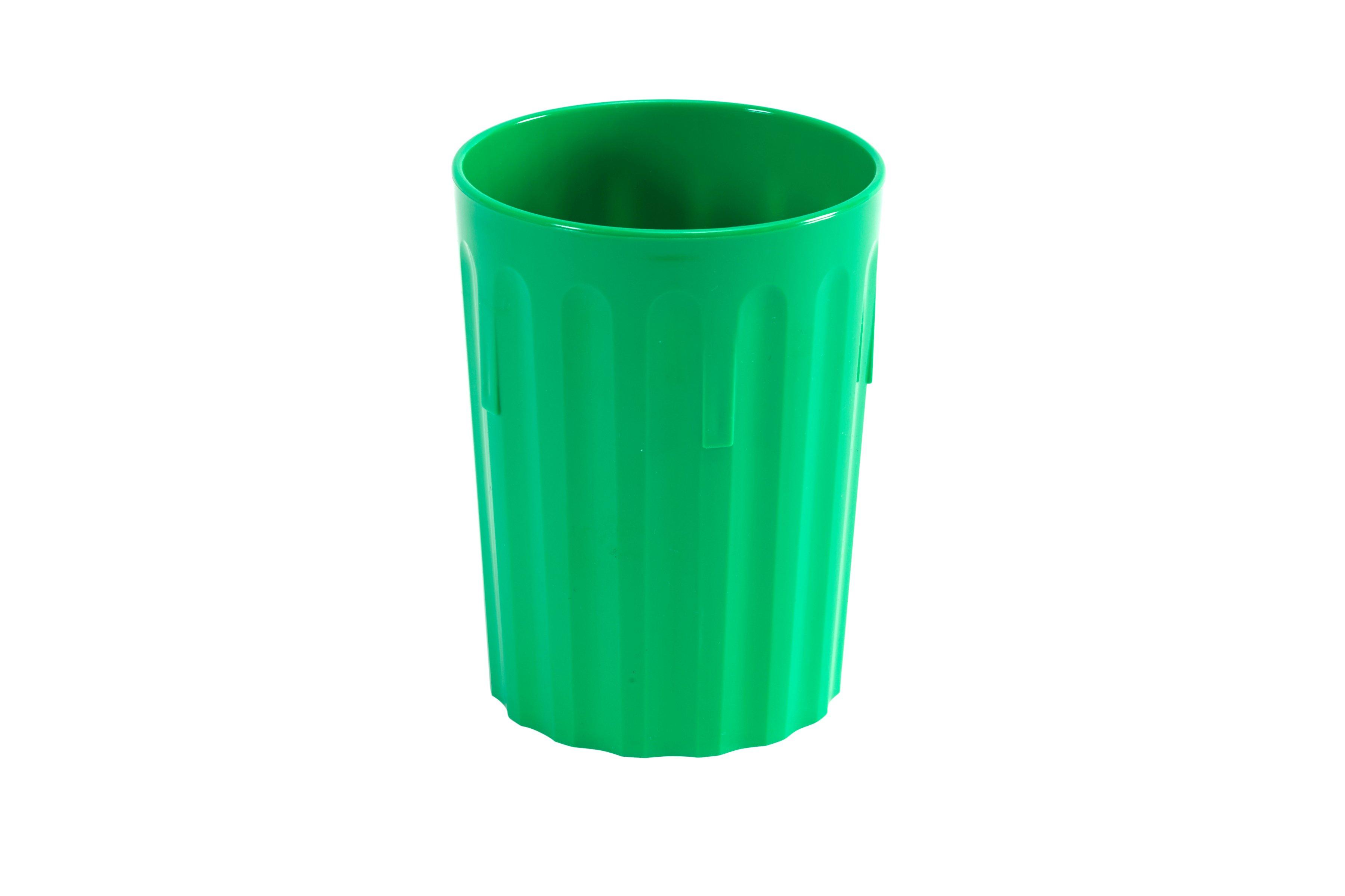 Poly Fluted Tumbler Green 227ml