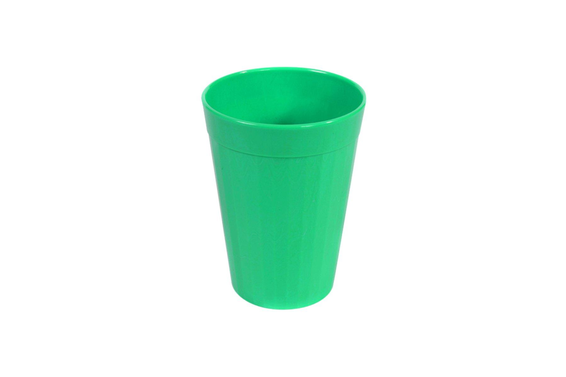 Poly Fluted Tumbler Green 150ml
