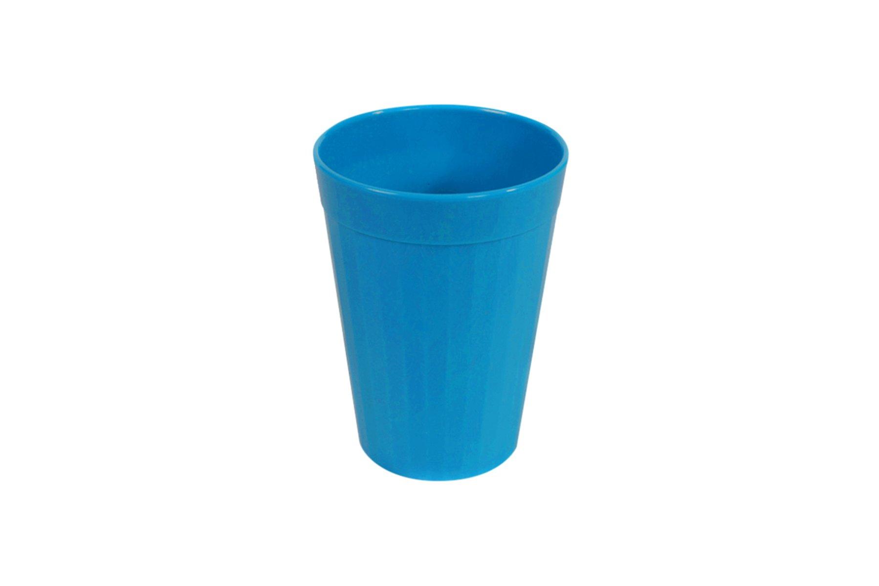 Poly Fluted Tumbler Blue 150ml