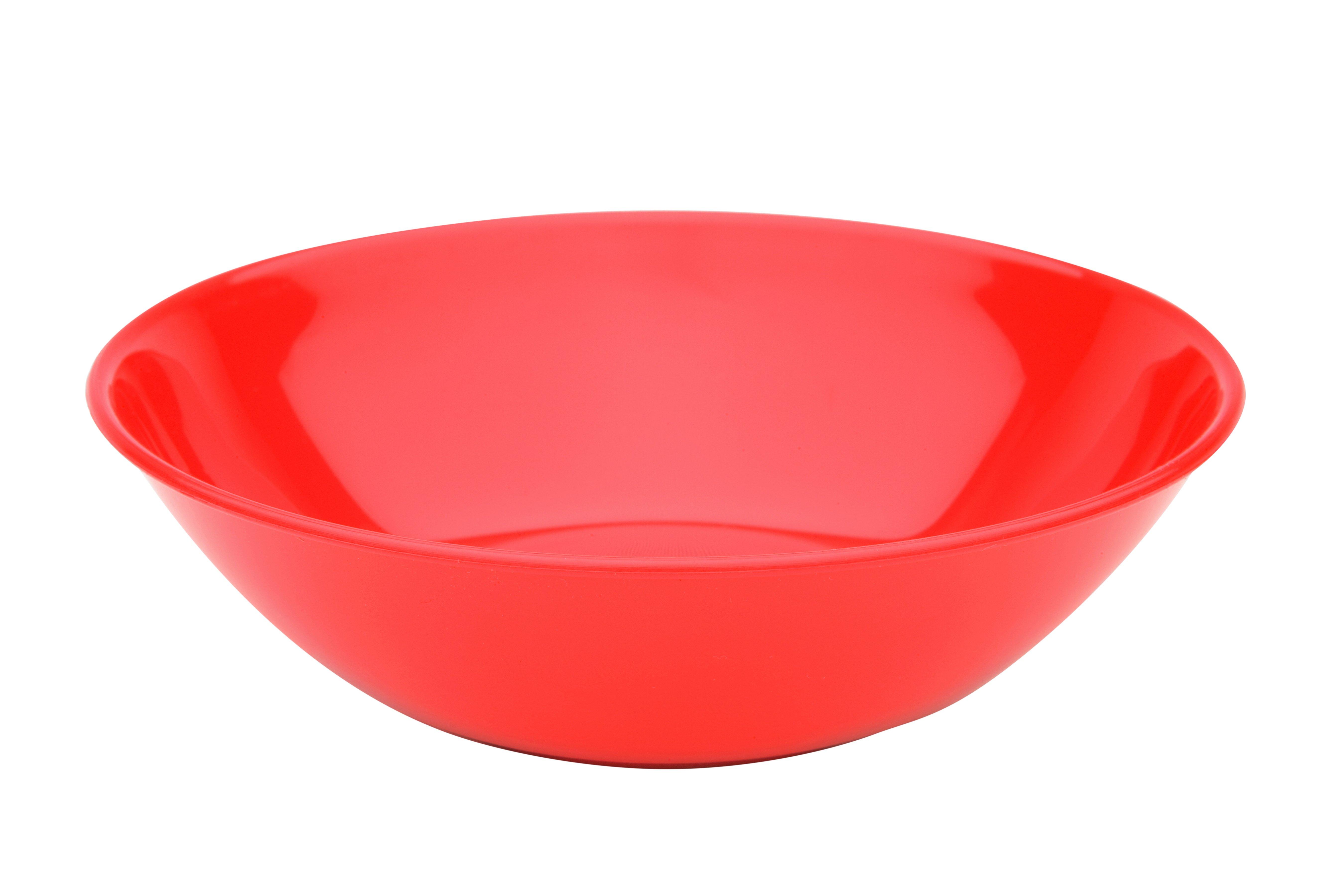 Poly Cereal/Dessert Bowl Red 15cm