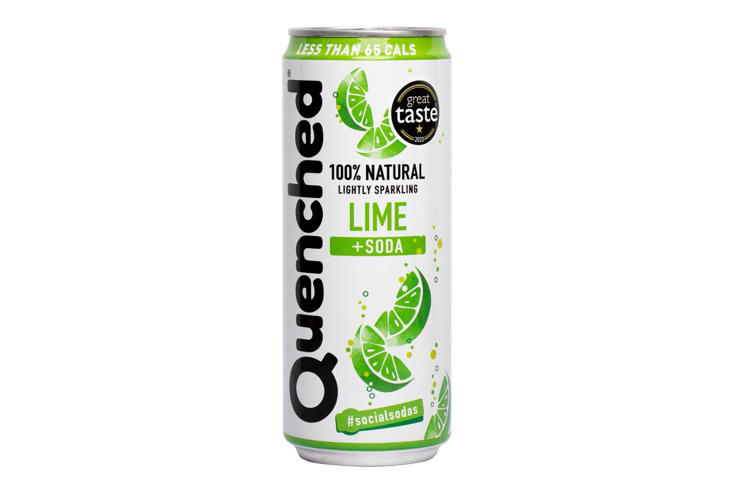 Quenched Lime & Soda 330ml