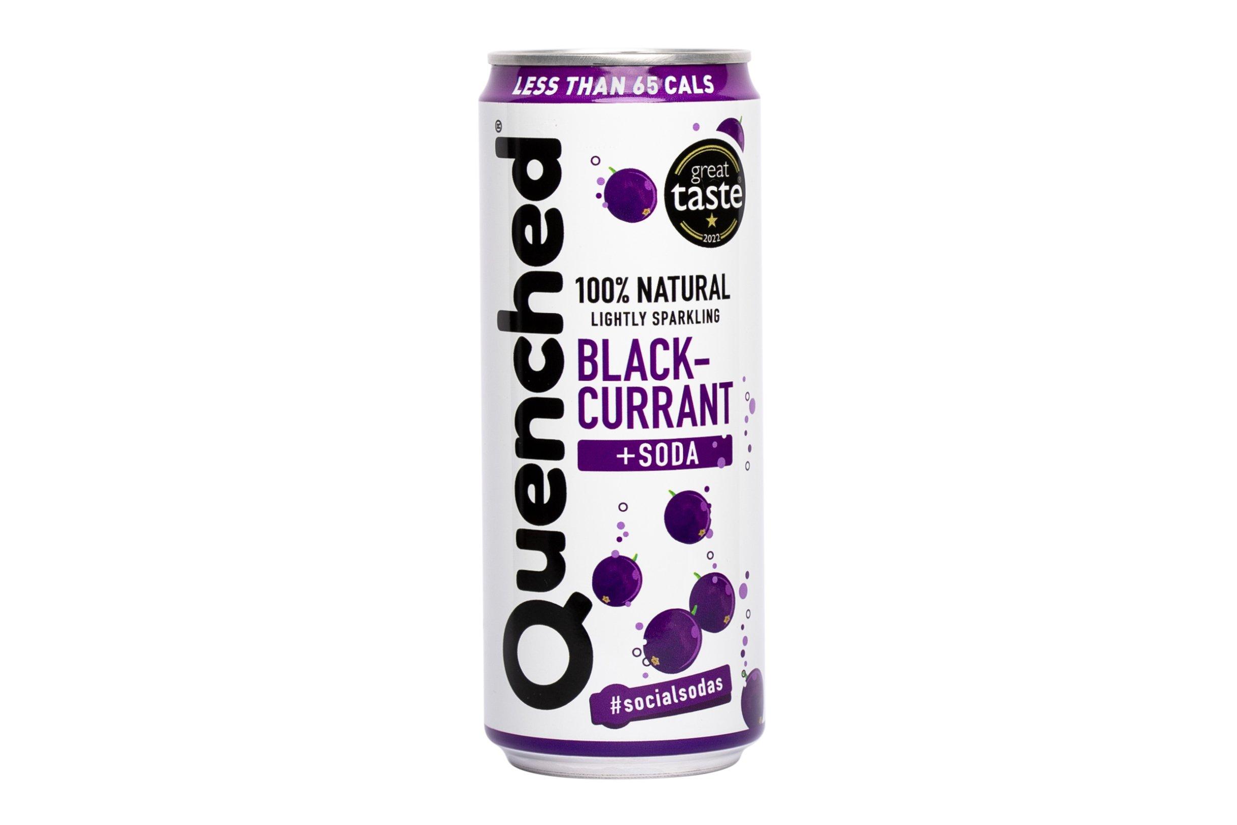 Quenched Blackcurrant & Soda 330ml