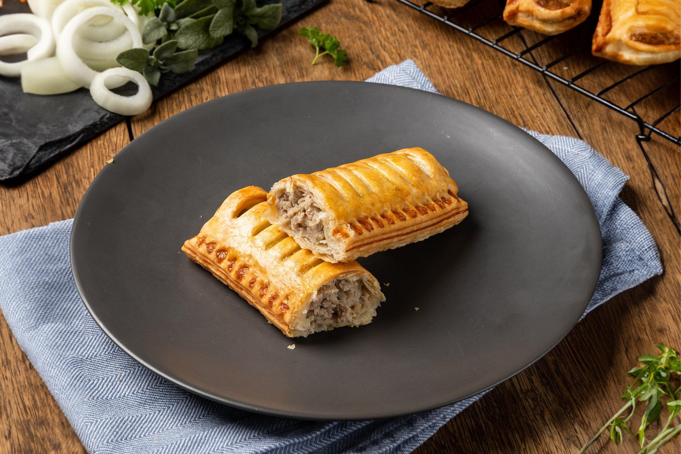 Proper Cornish 8" Premium Unbaked Sausage Rolls