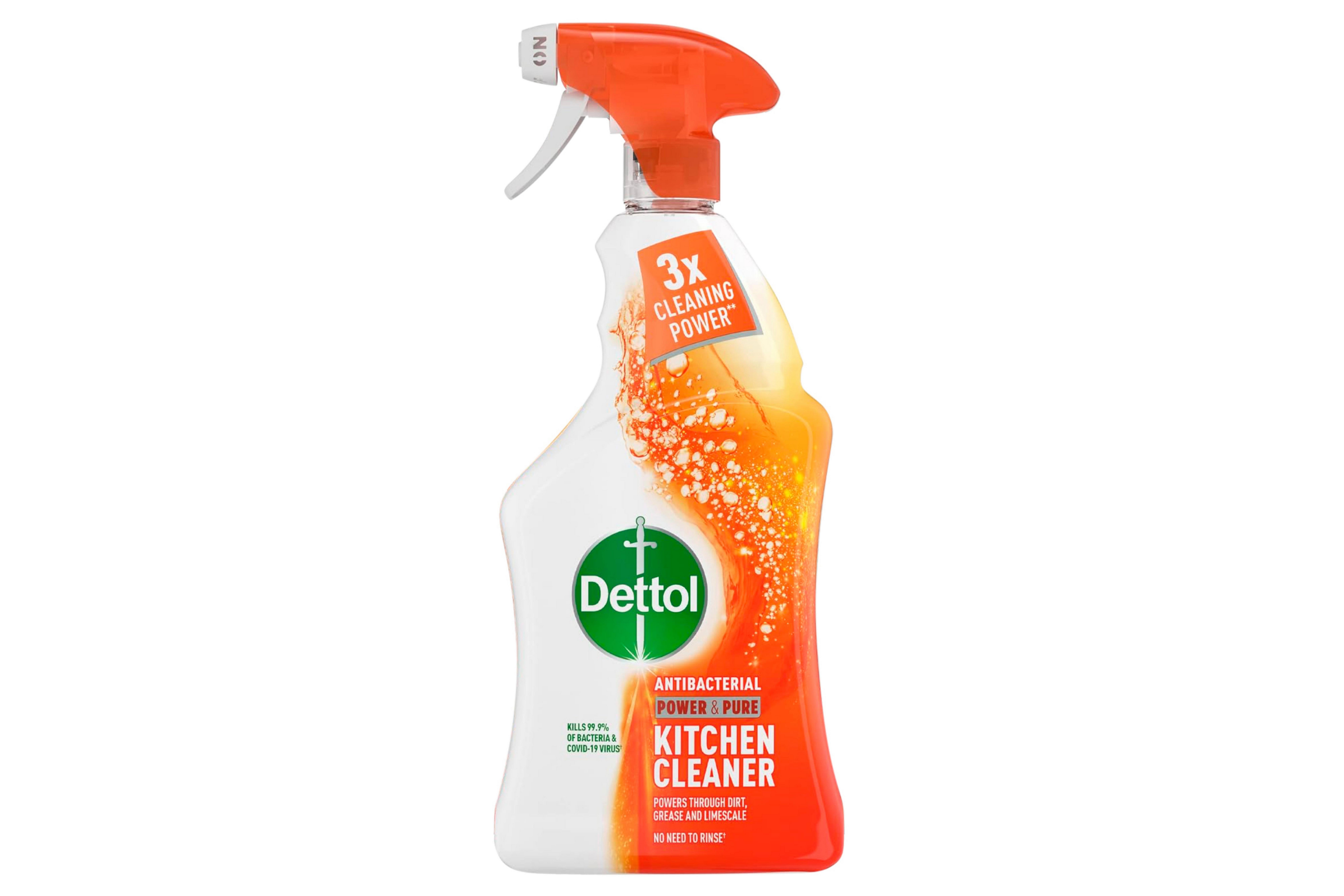 Dettol Power & Pure Disinfectant Degreaser Kitchen Spray - 1L