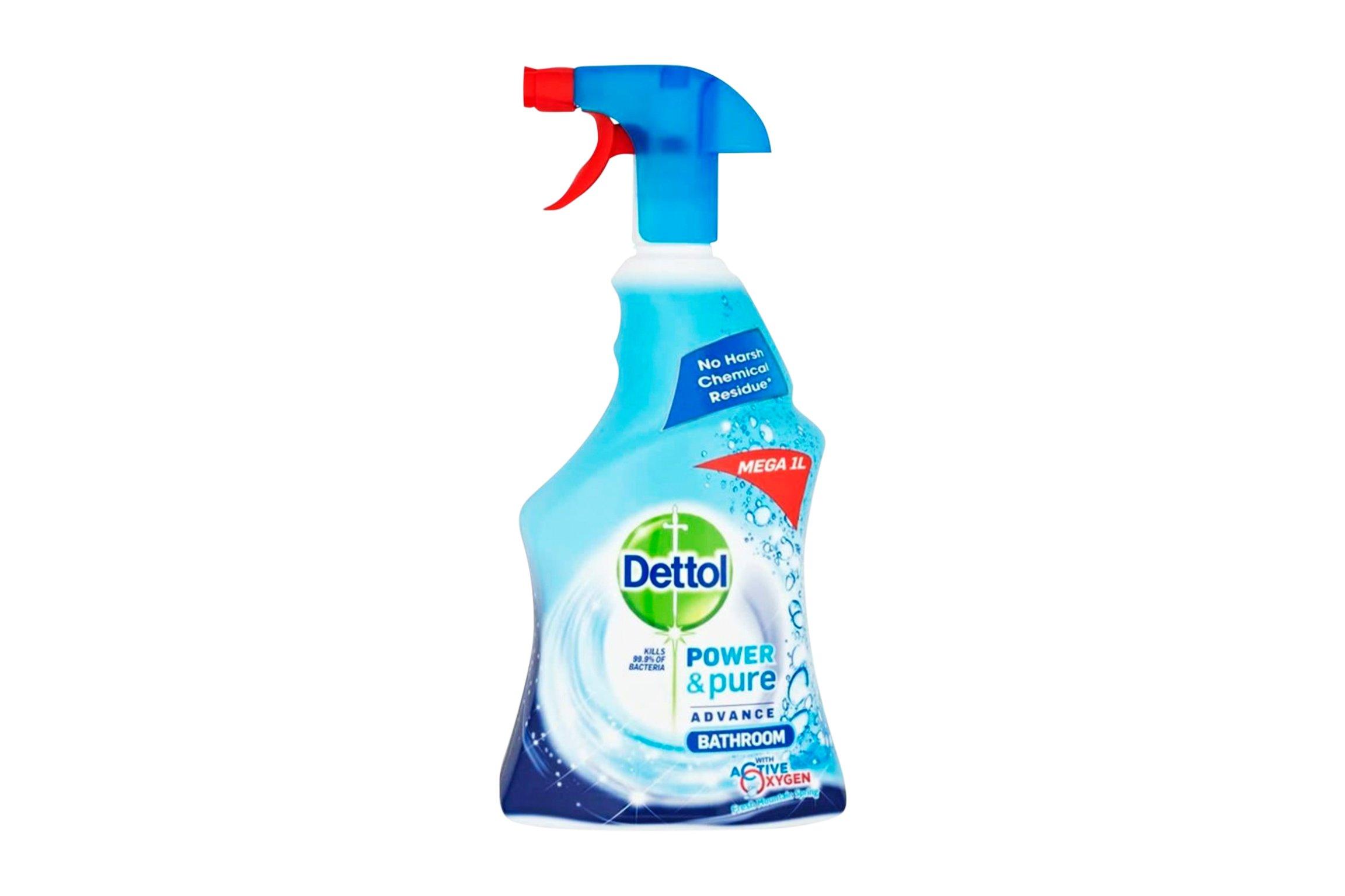 Dettol Power & Pure Bathroom Spray - 1L