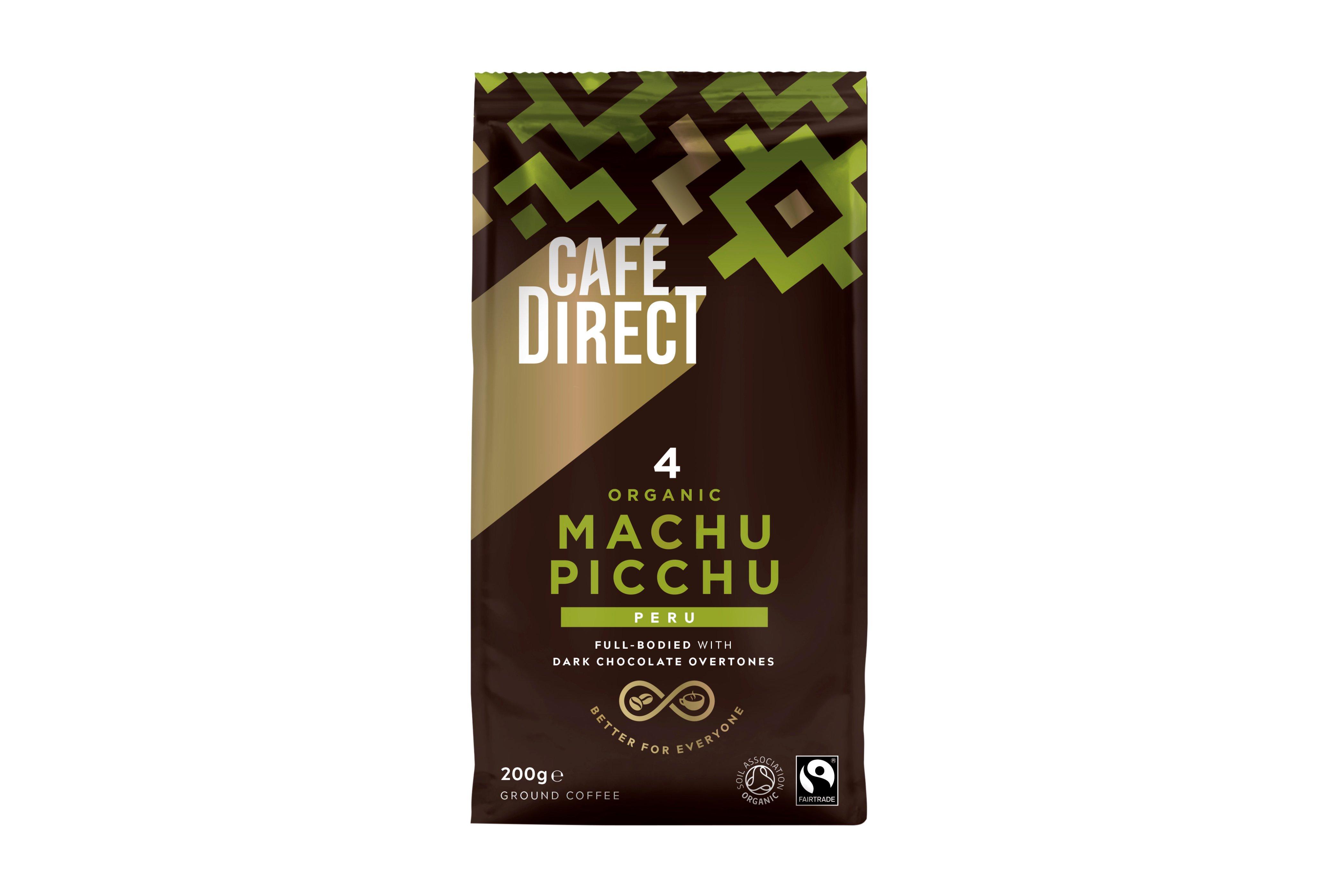 Café Direct Fairtrade Organic Machu Picchu Ground Coffee