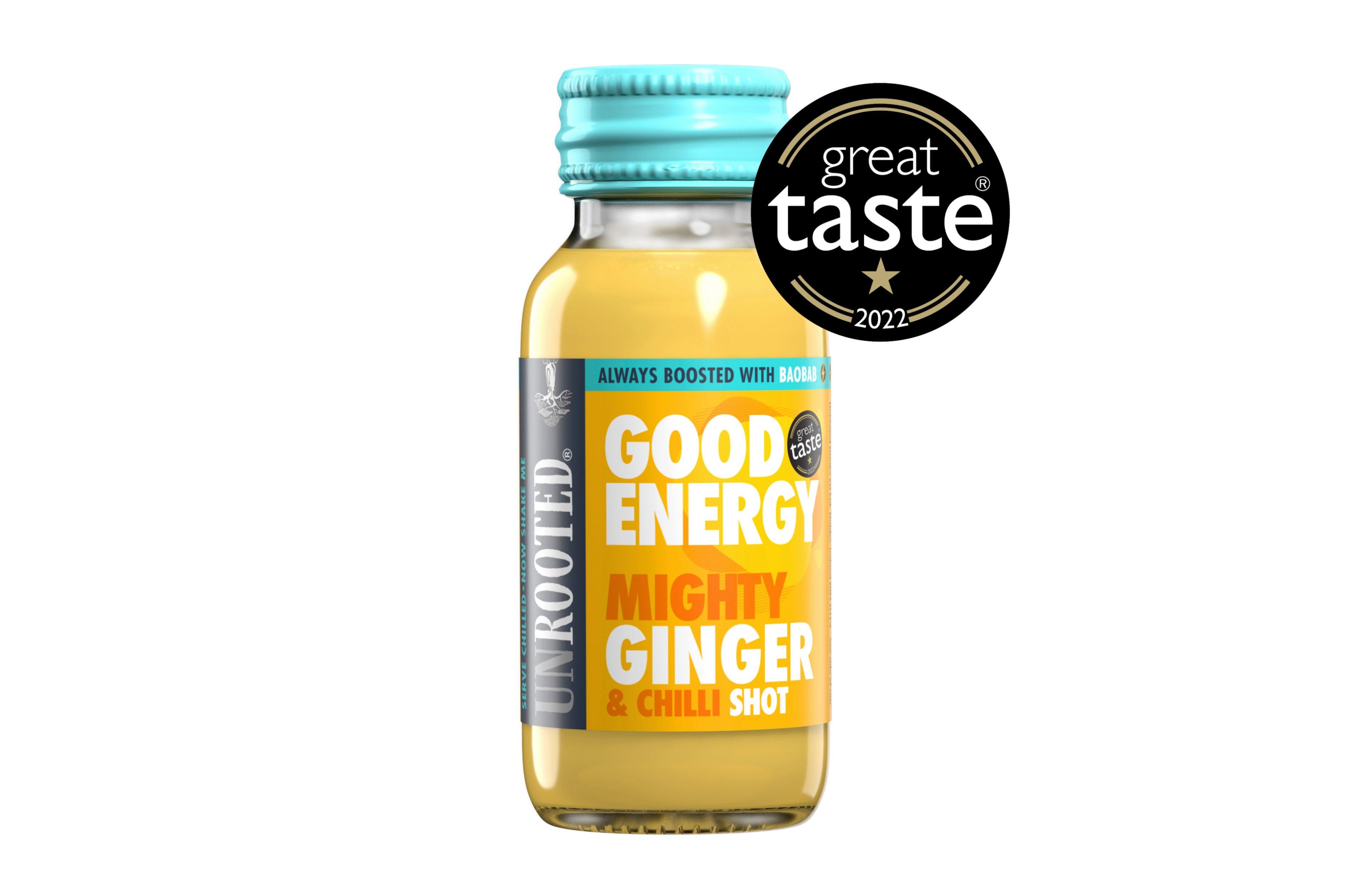Unrooted Drinks Mighty Ginger