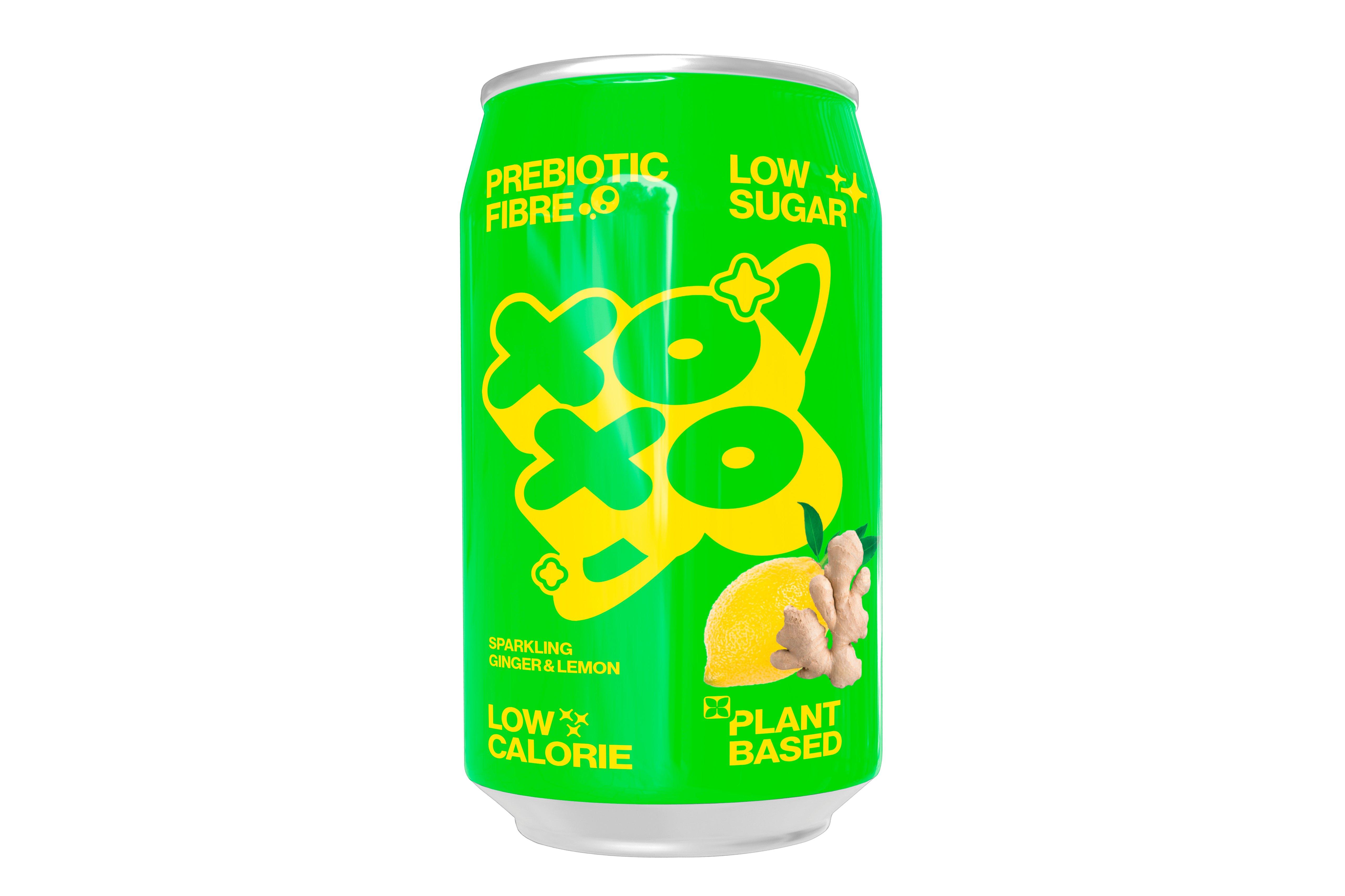 XOXO Sparkling Ginger & Lemon 330ml