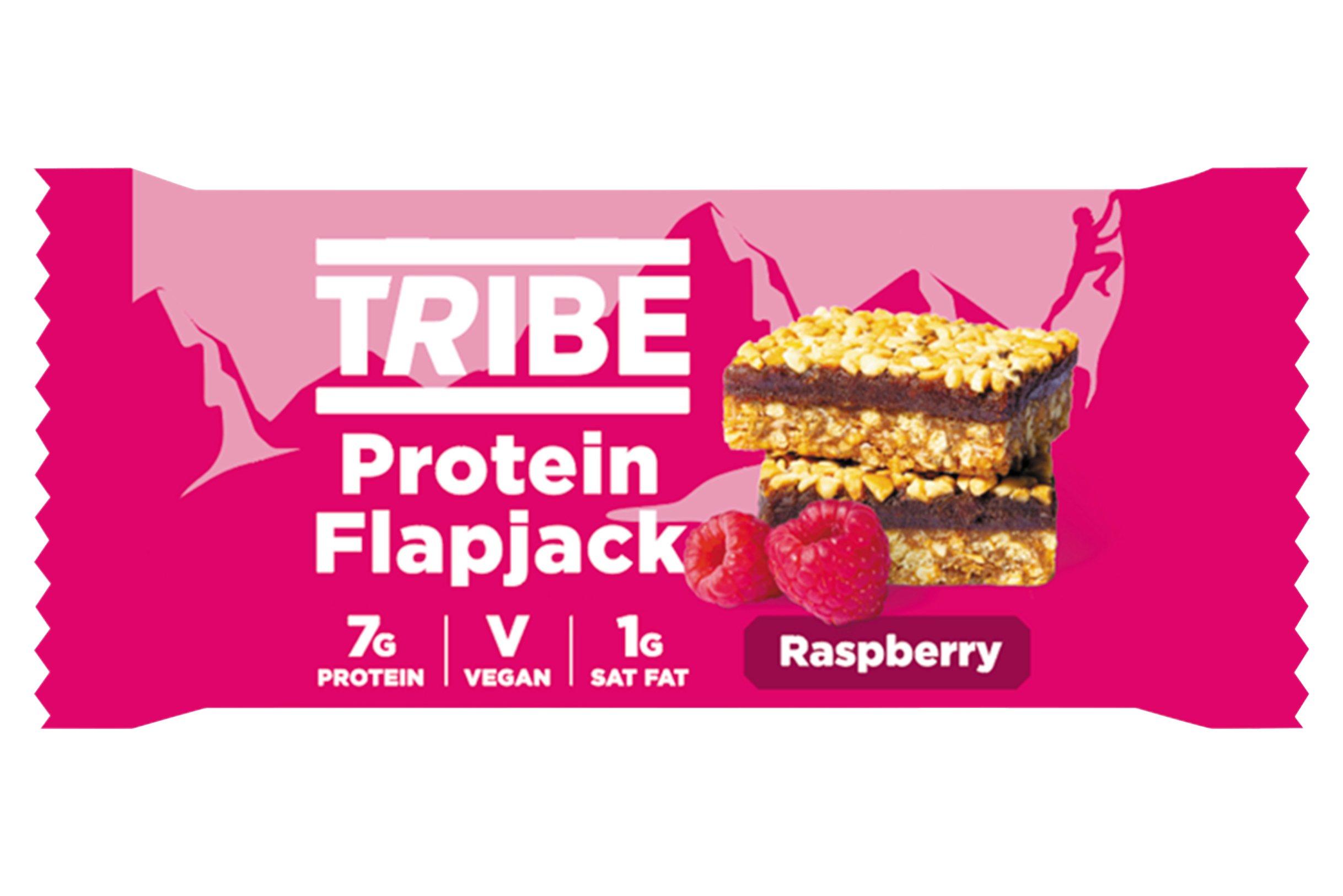 Tribe Protein Flapjack Raspberry