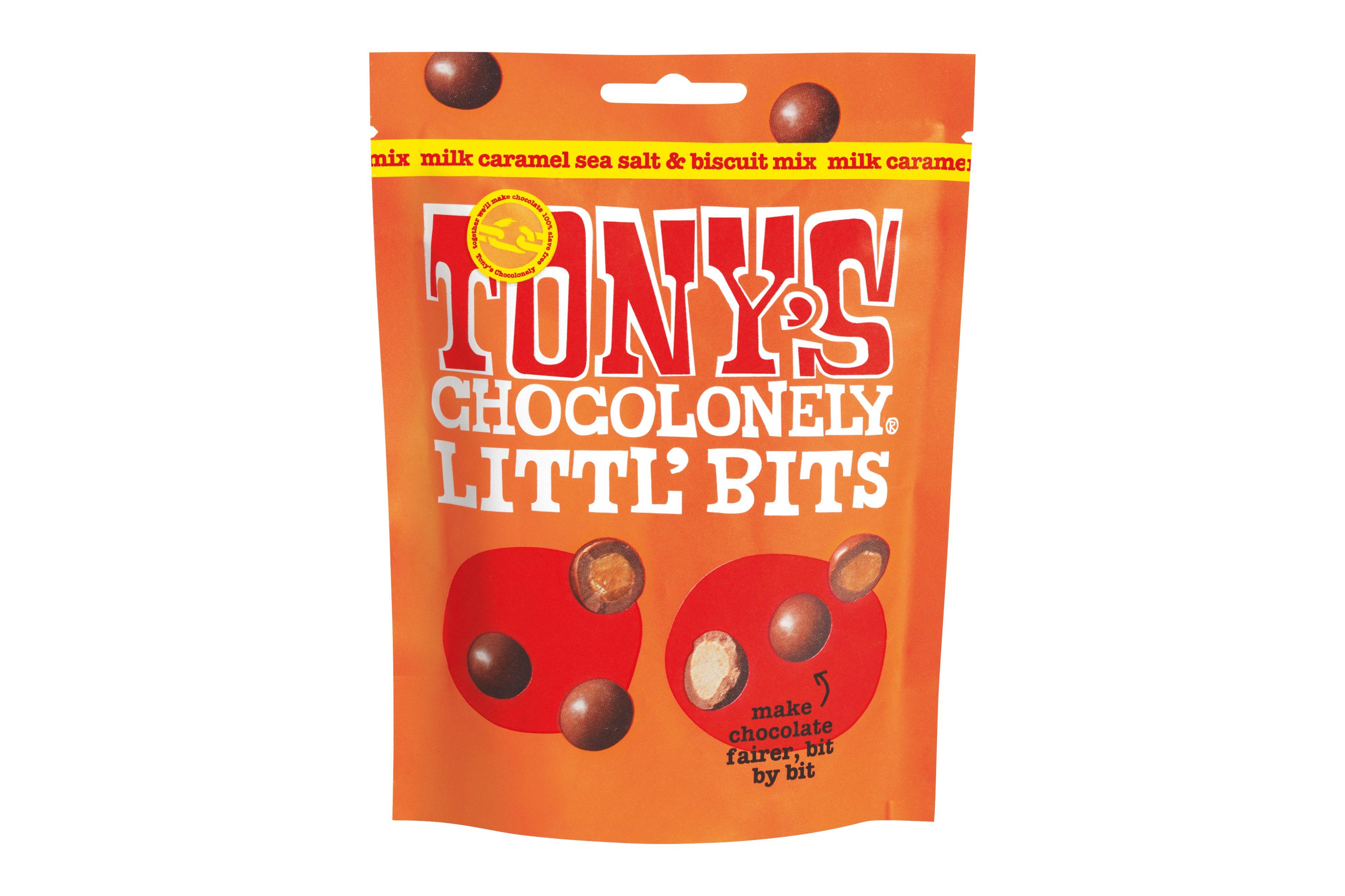 Tony's Littl' Bits Milk Caramel Sea Salt Biscuits