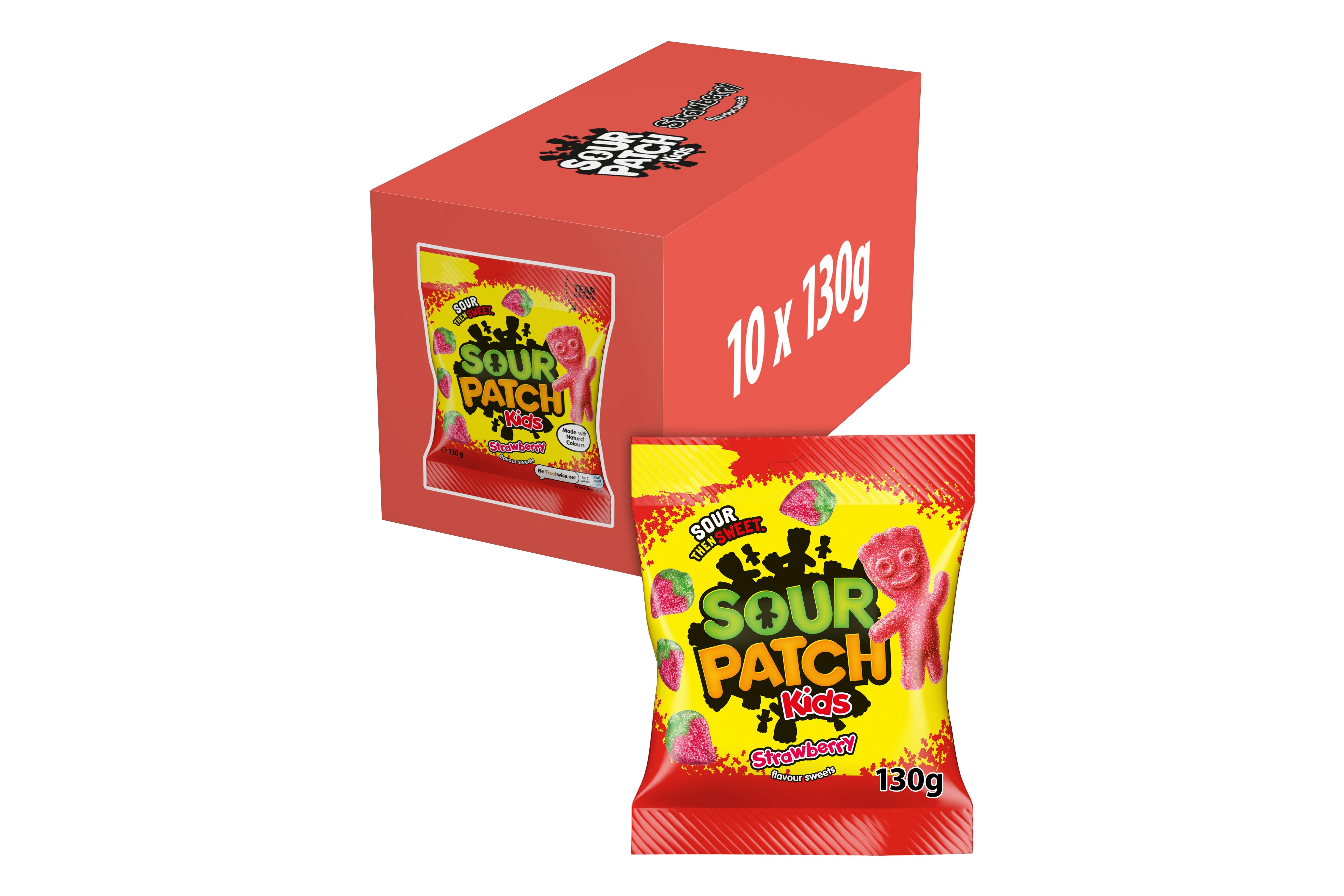 Sour Patch Kids Strawberry Sweets Bag 130g