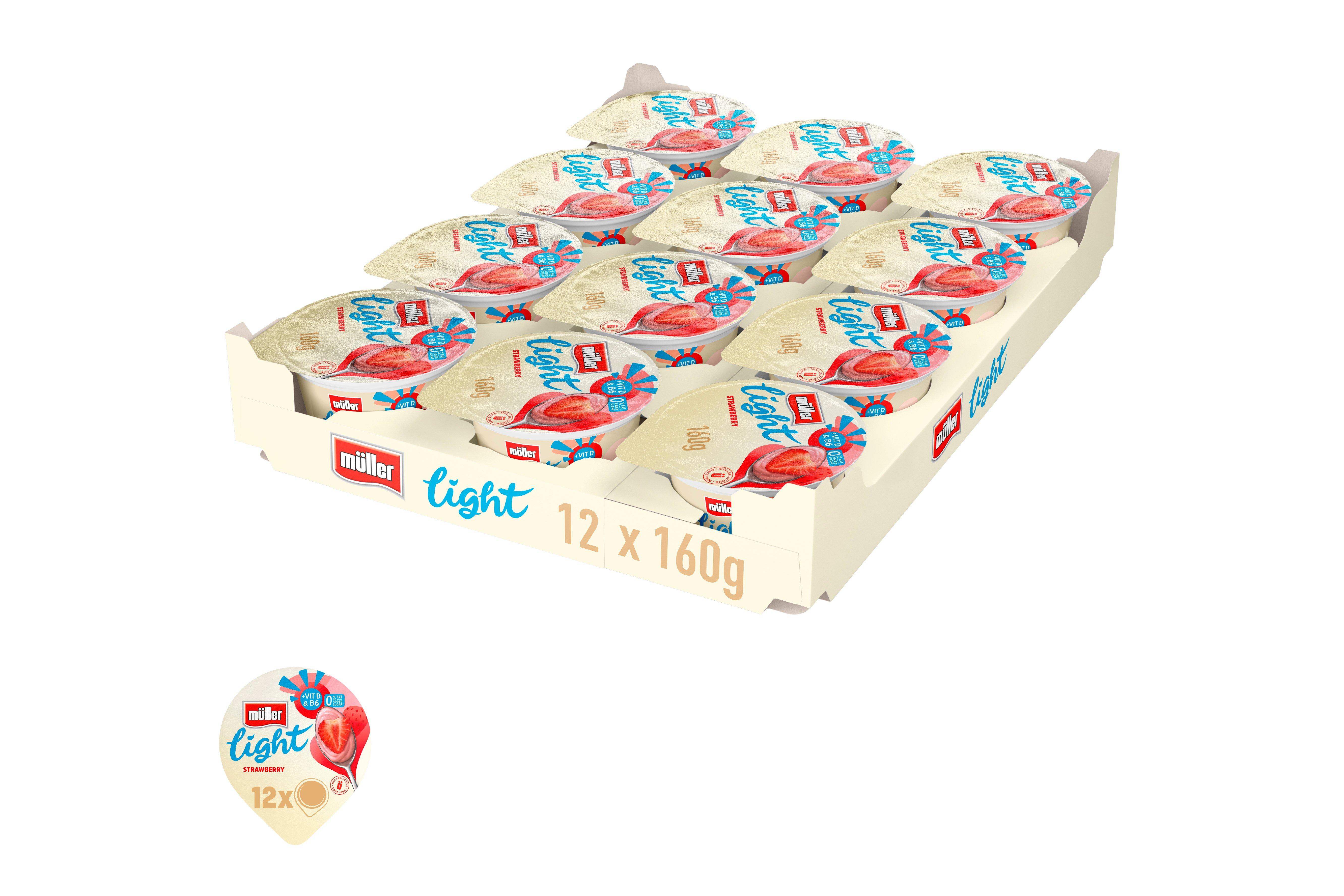 Muller Light Strawberry Yoghurt