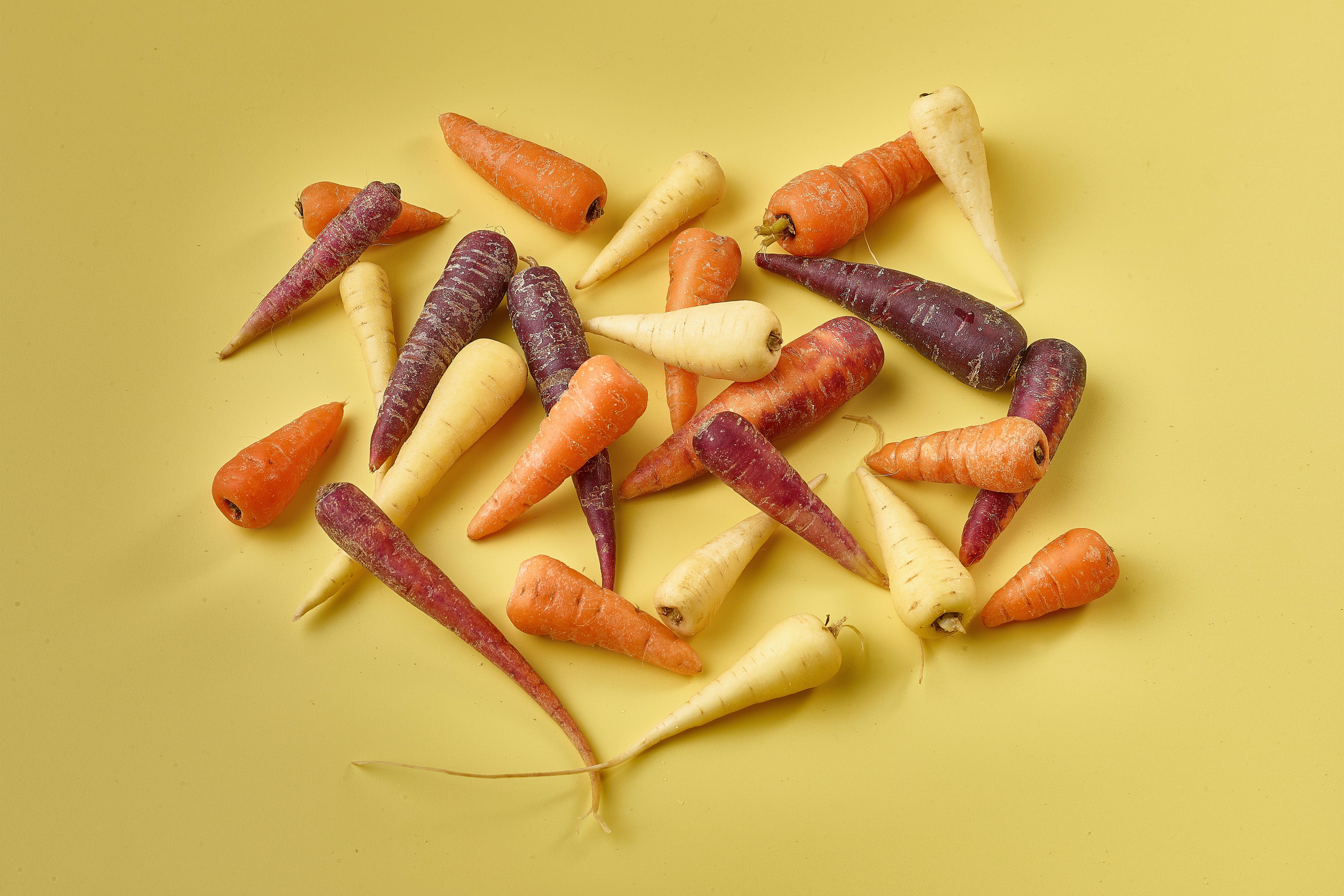 Rainbow Chantenay Carrots