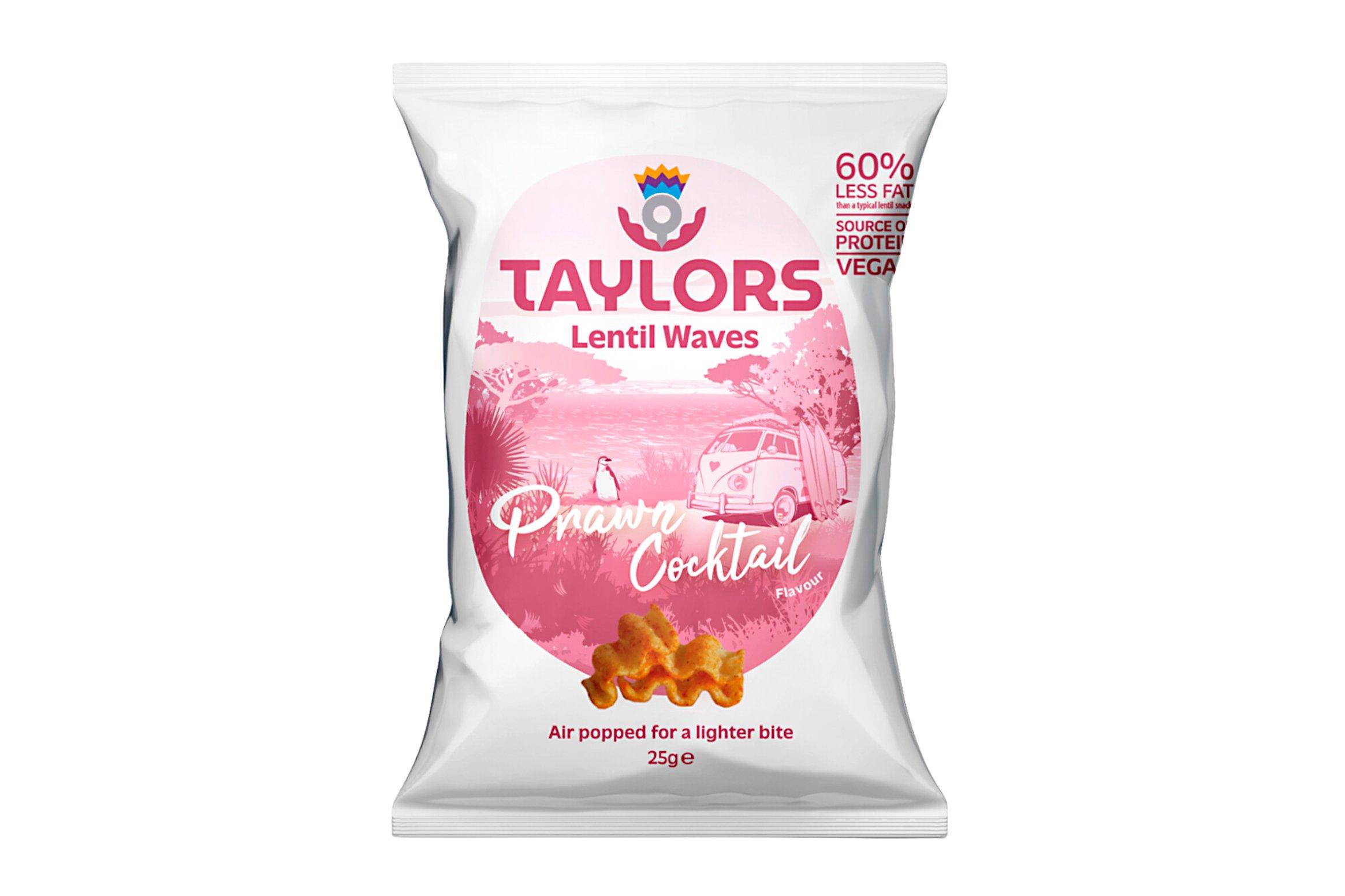 Taylors Prawn Cocktail Lentil Waves (Scotland Only)