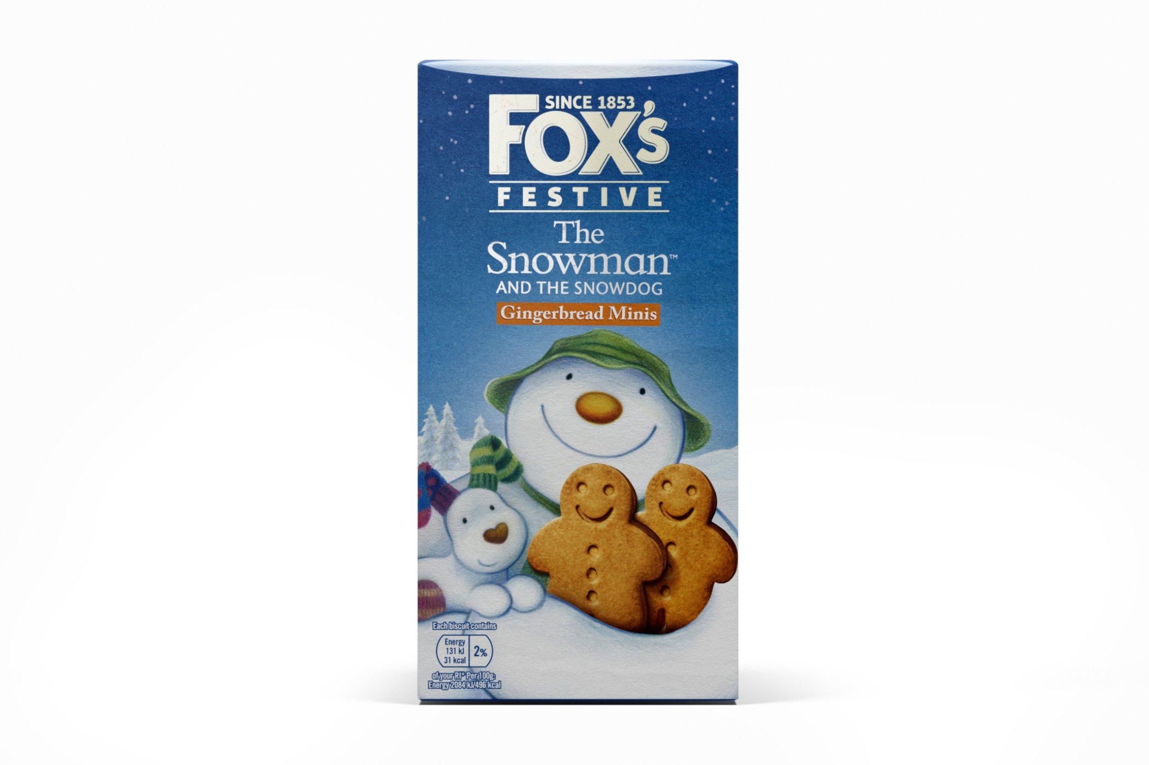 Fox's The Snowman Gingerbread Men Minis