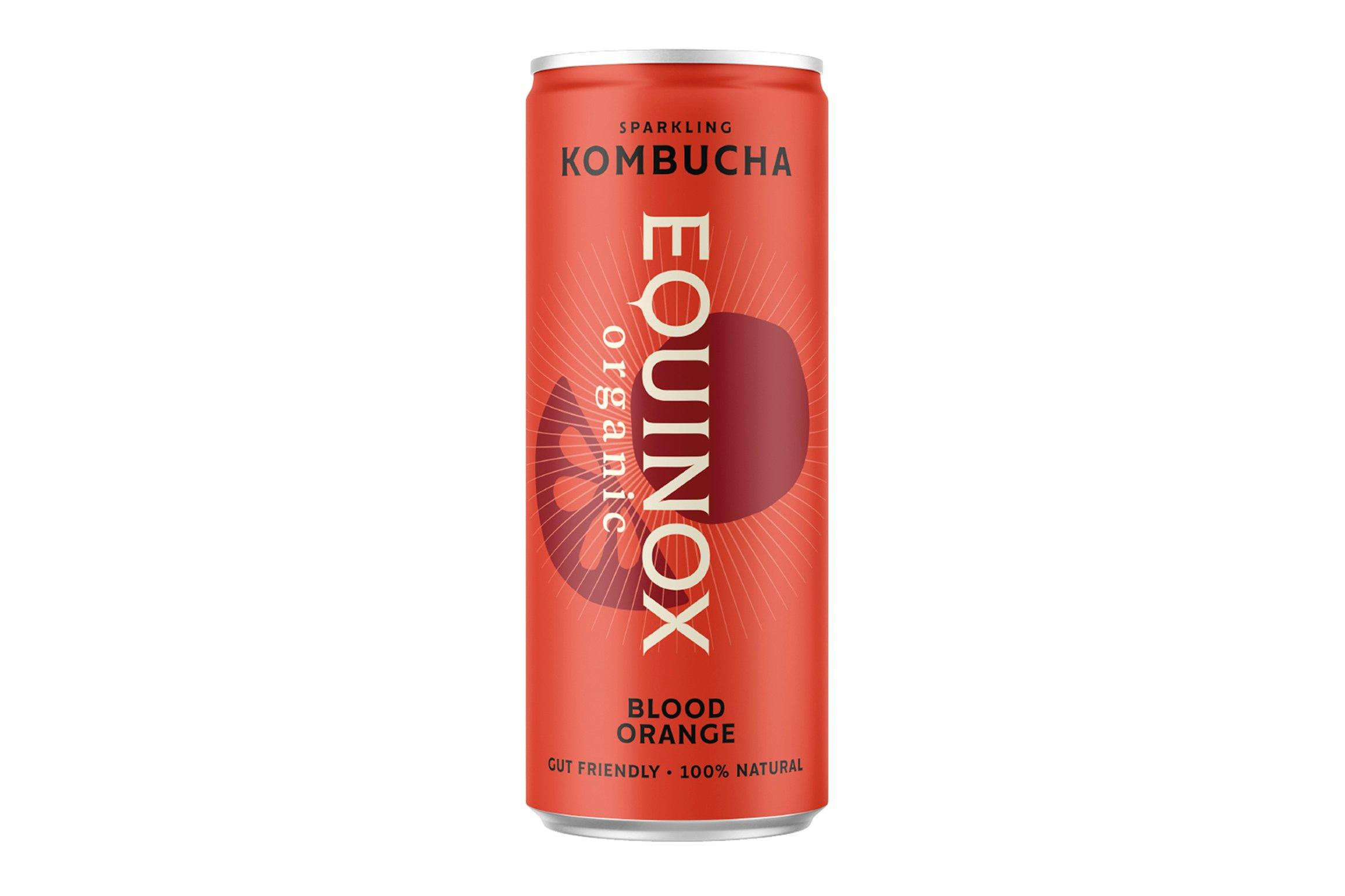 Equinox Organic Blood Orange Kombucha