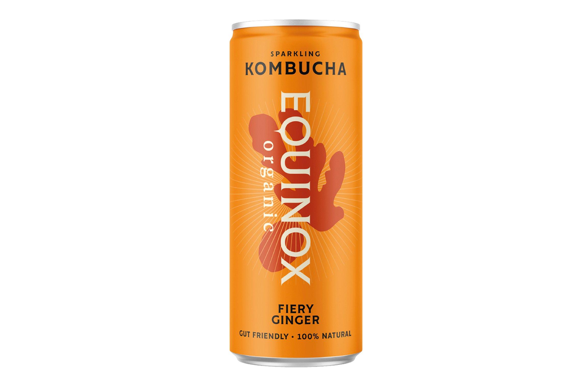 Equinox Organic Fiery Ginger Kombucha