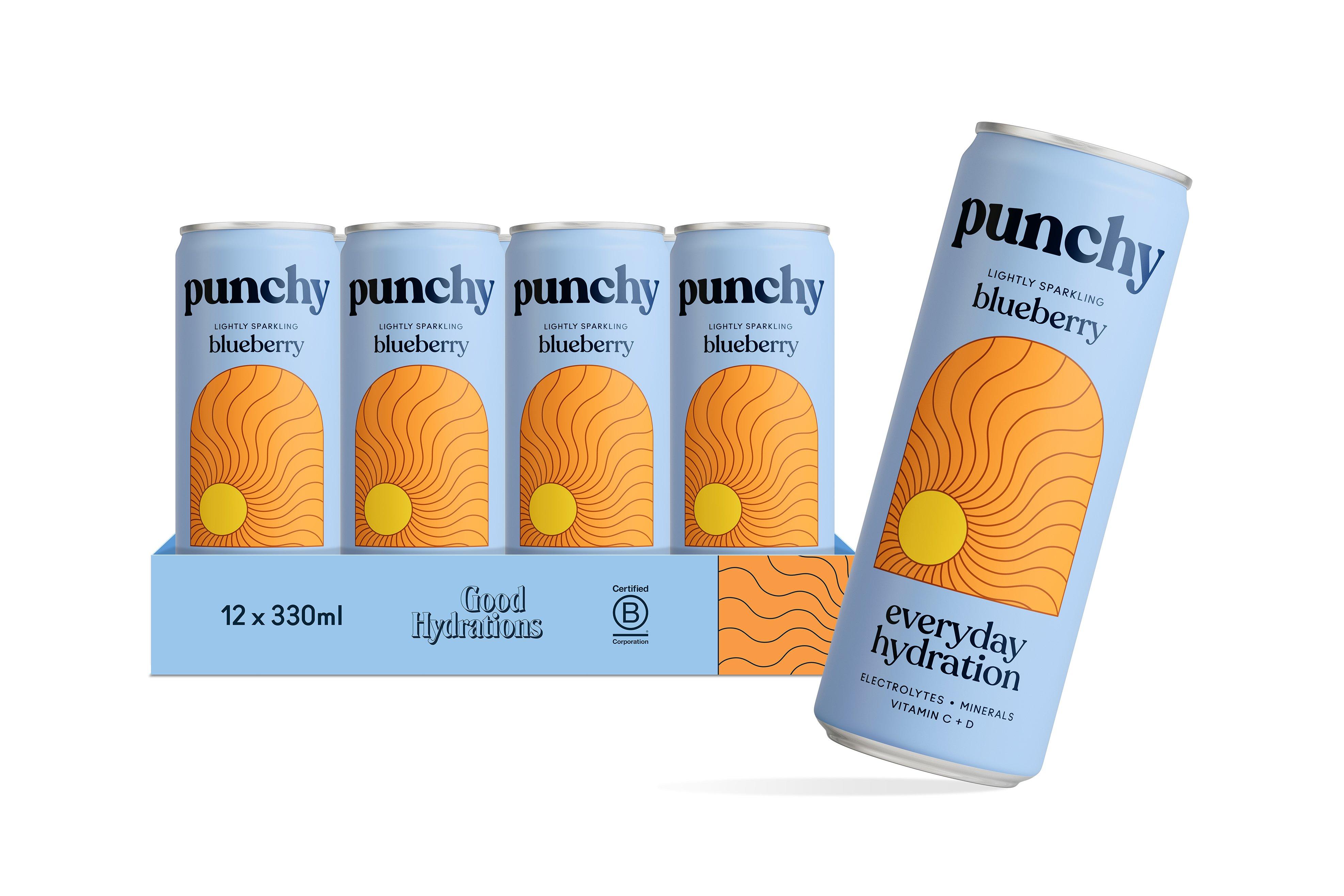 Punchy Blueberry Hydration