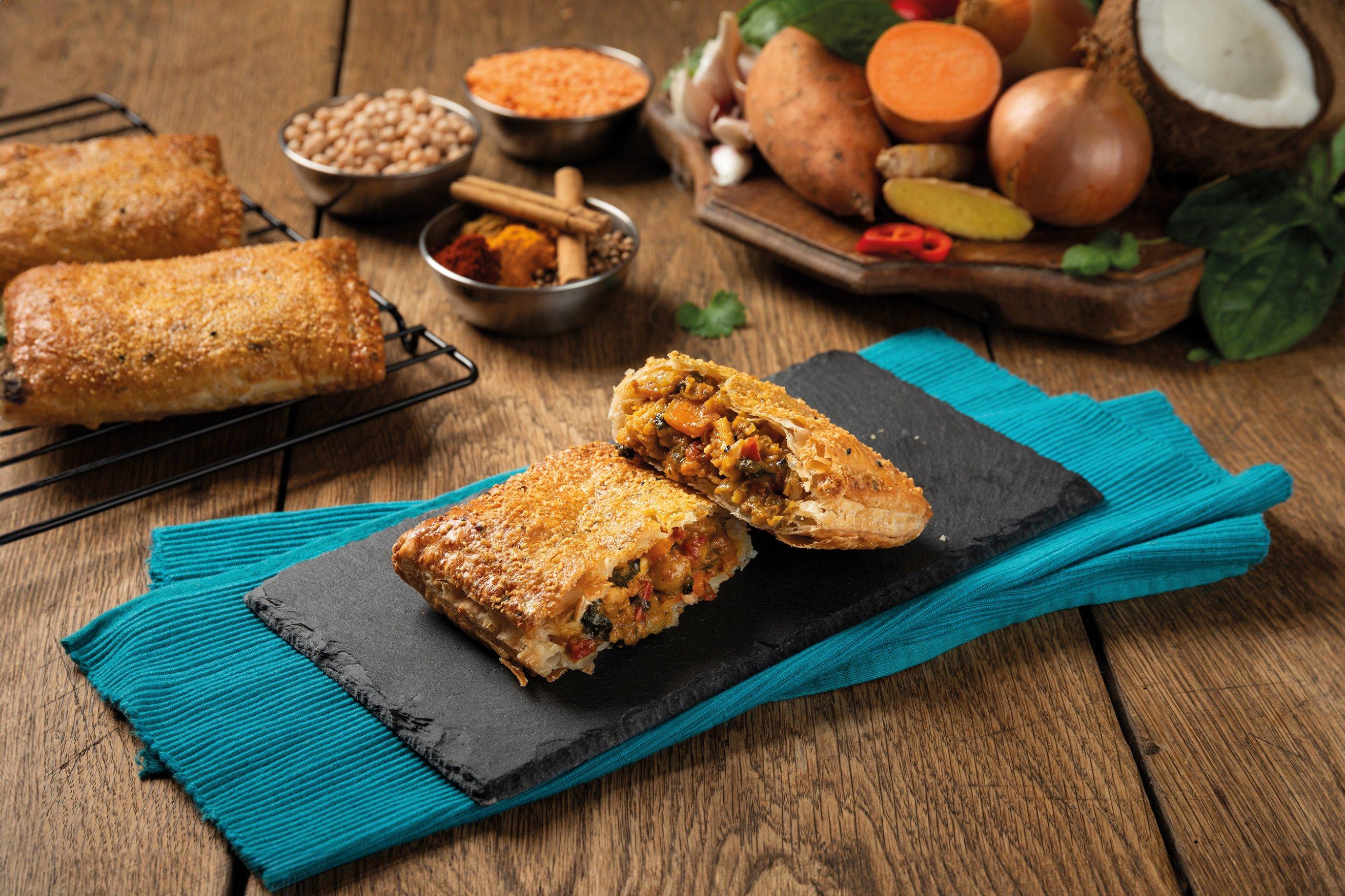 Proper Cornish Chicken Masala Slice