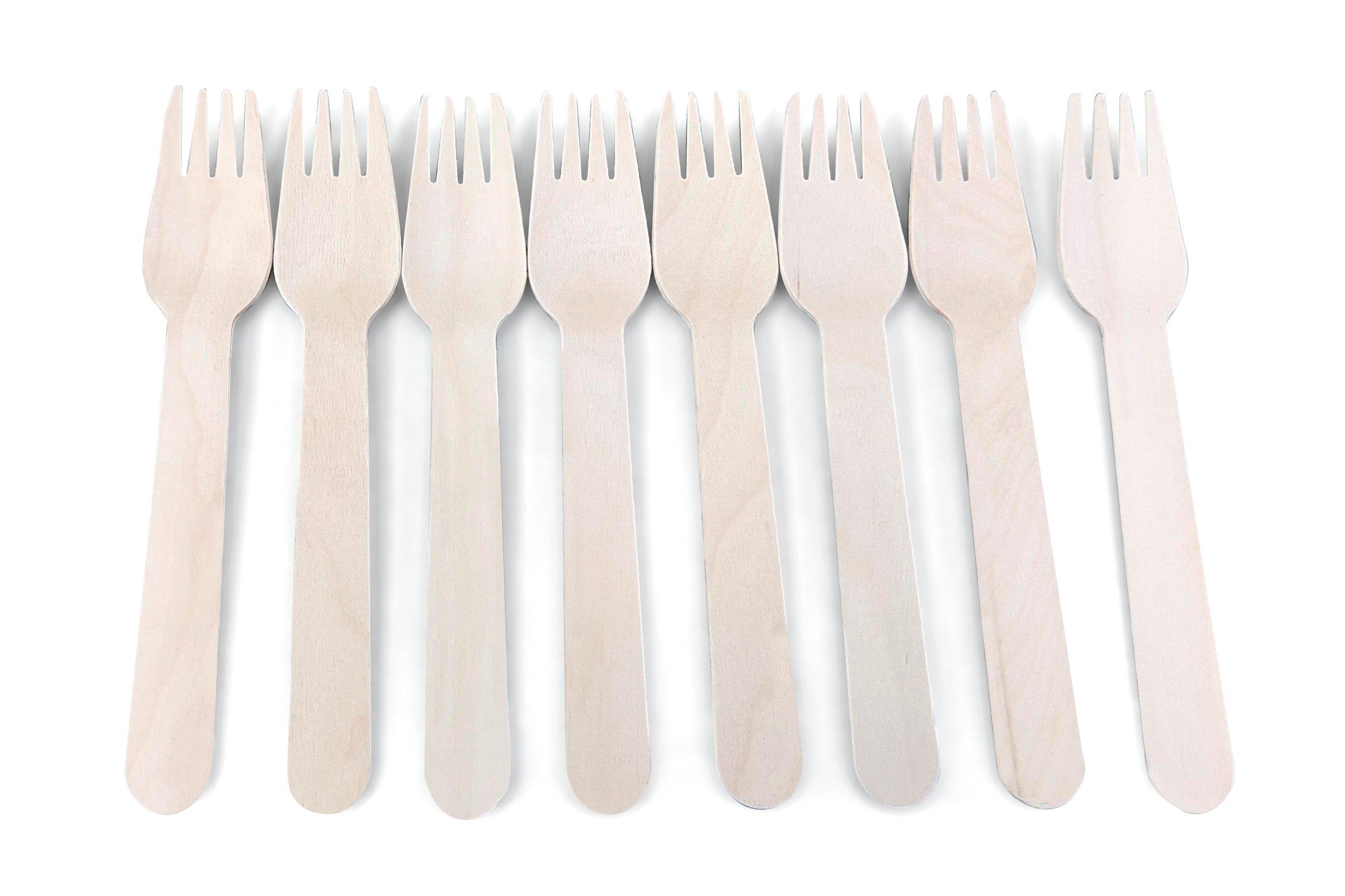 Sysco Earth Plus Wooden Fork 160mm