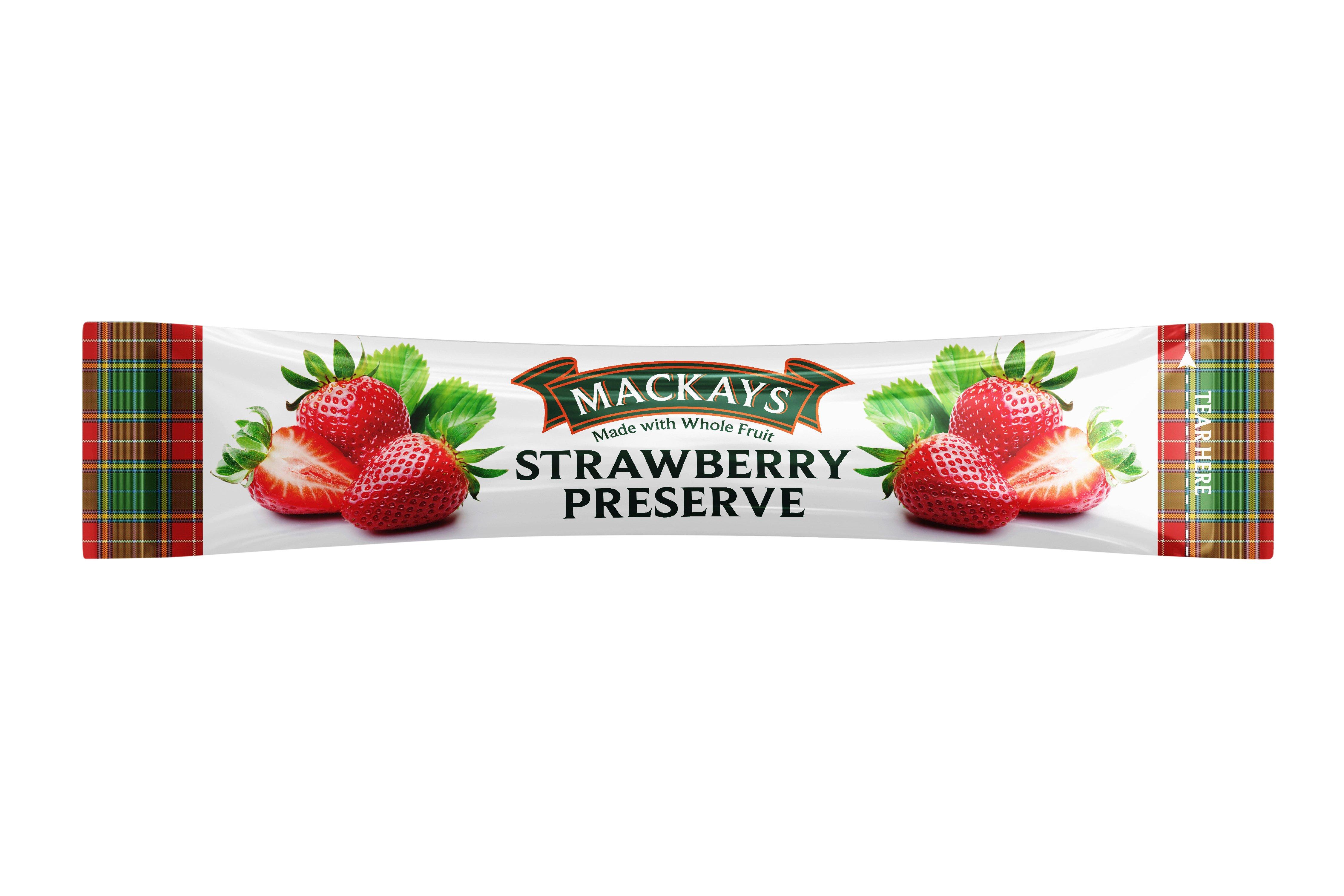 Mackays Strawberry Preserve Jam Stick (Scotland only)