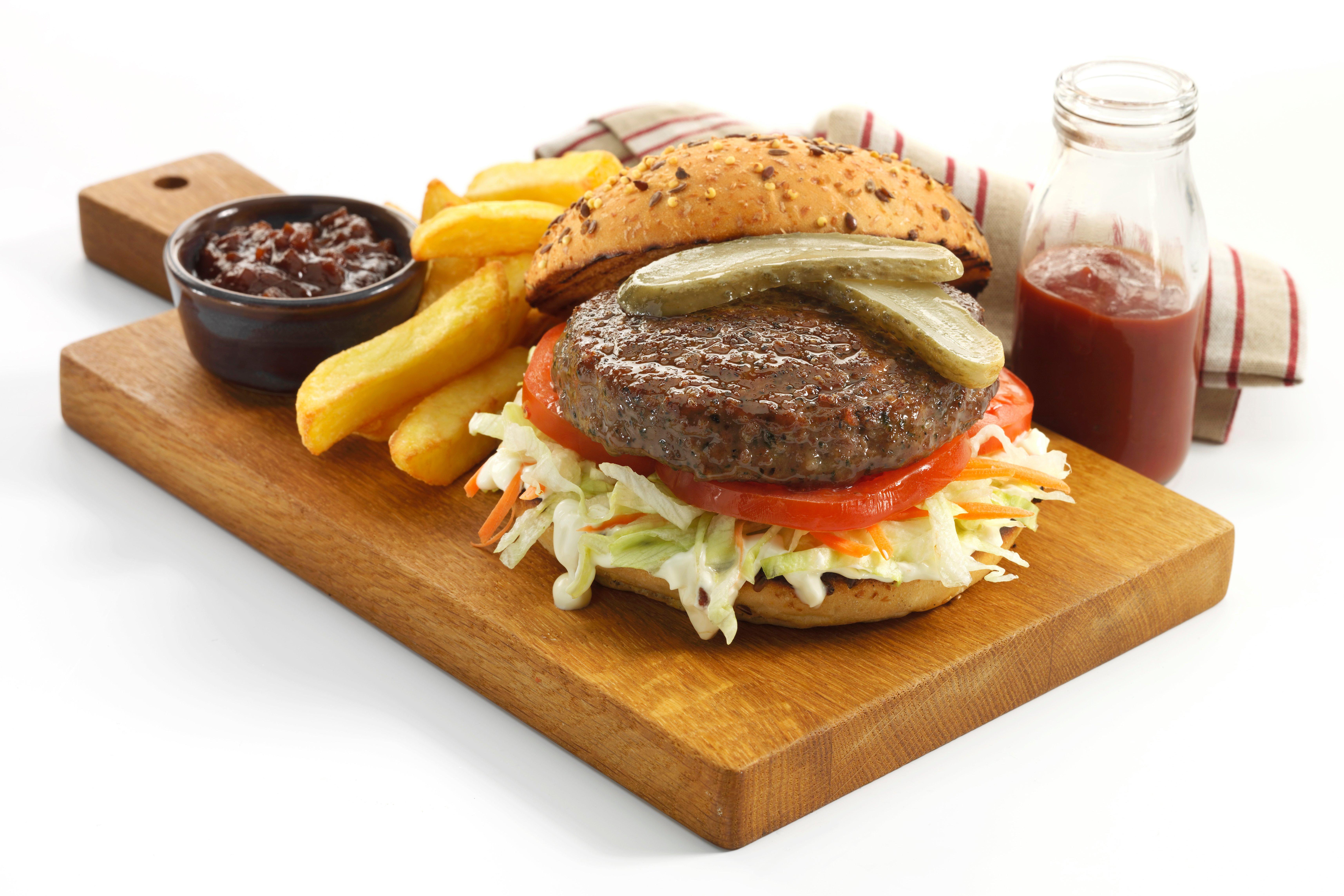 British Red Tractor Gourmet 90% Beef Burger GF (4oz)