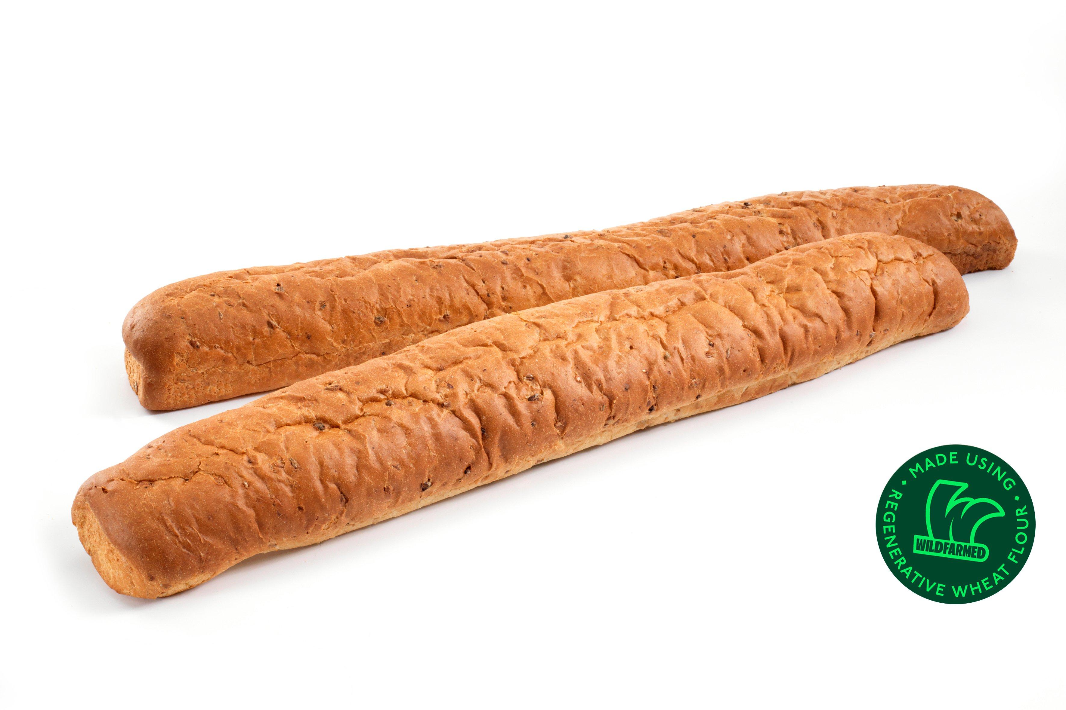 La Boulangerie  Fully Baked Multigrain Sub Loaf (Wildfarmed)