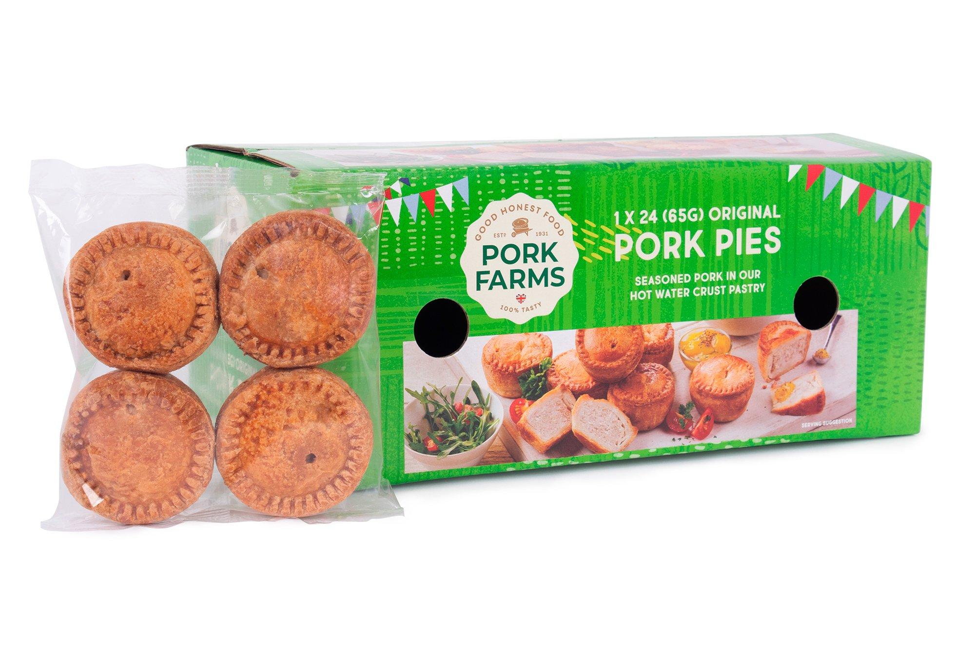 Pork Farms Buffet Pork Pies 65g (1 x 24)