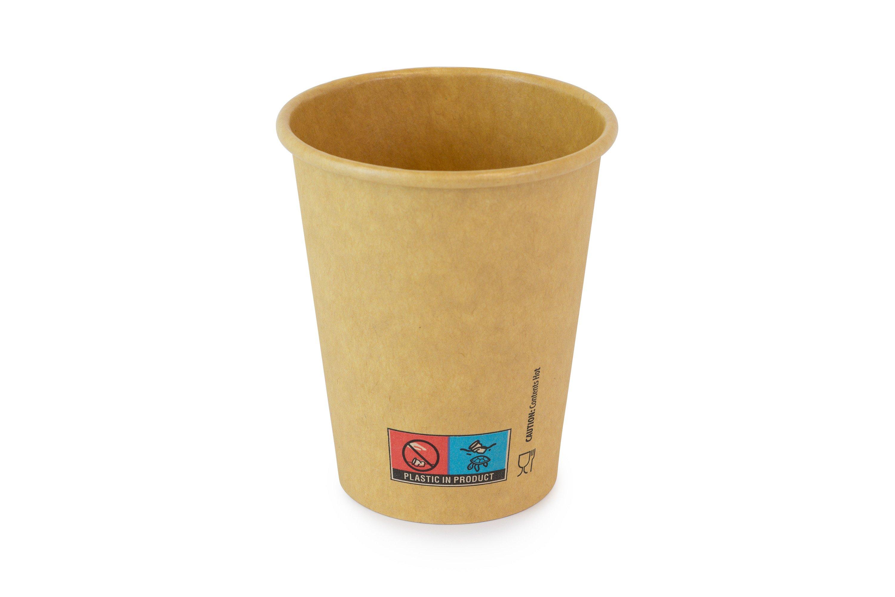 Sysco Earth Plus Single Wall Hot Cup 8oz / 227 ml