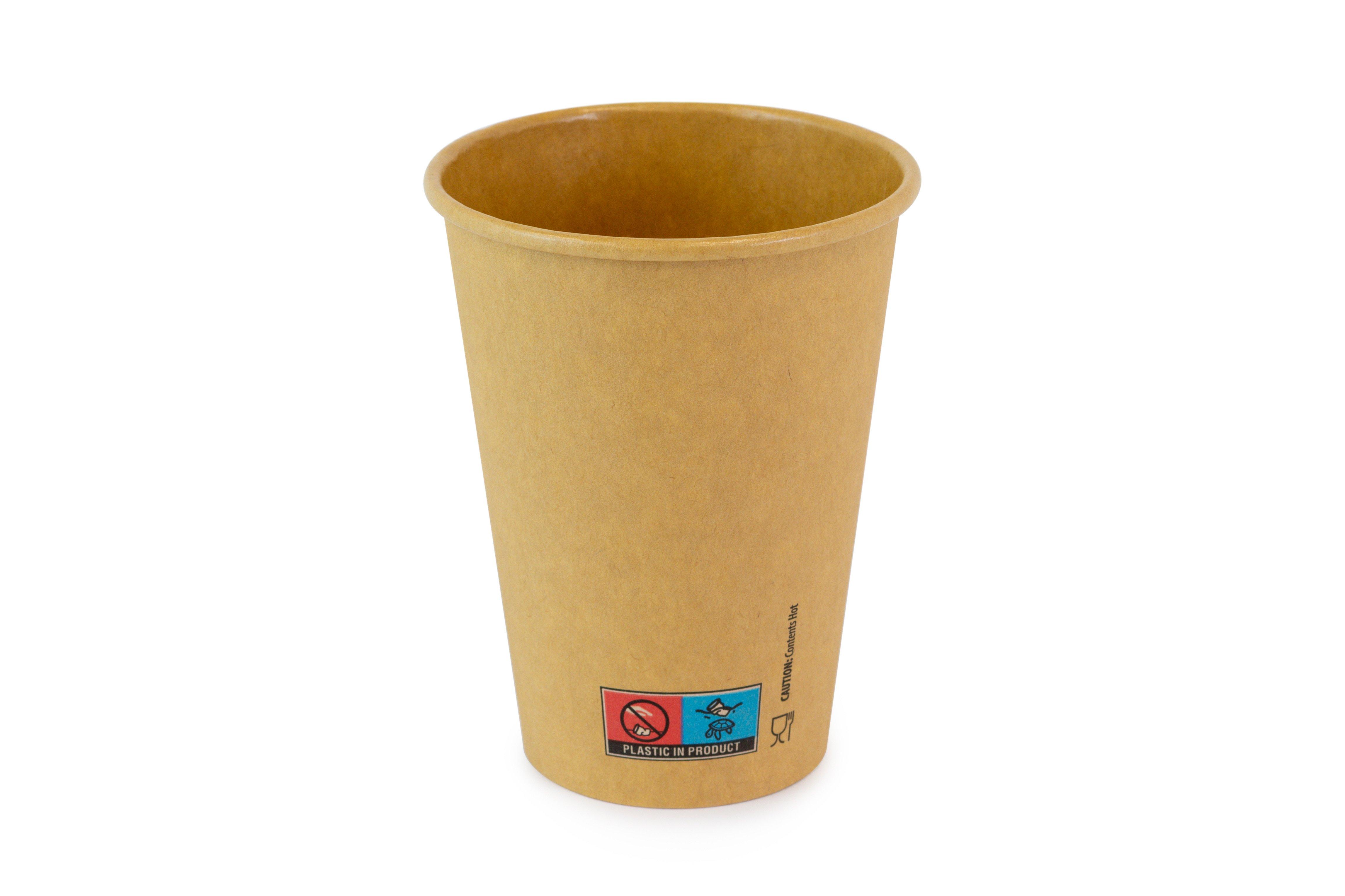 Sysco Earth Plus 12oz Single Wall Hot Cup