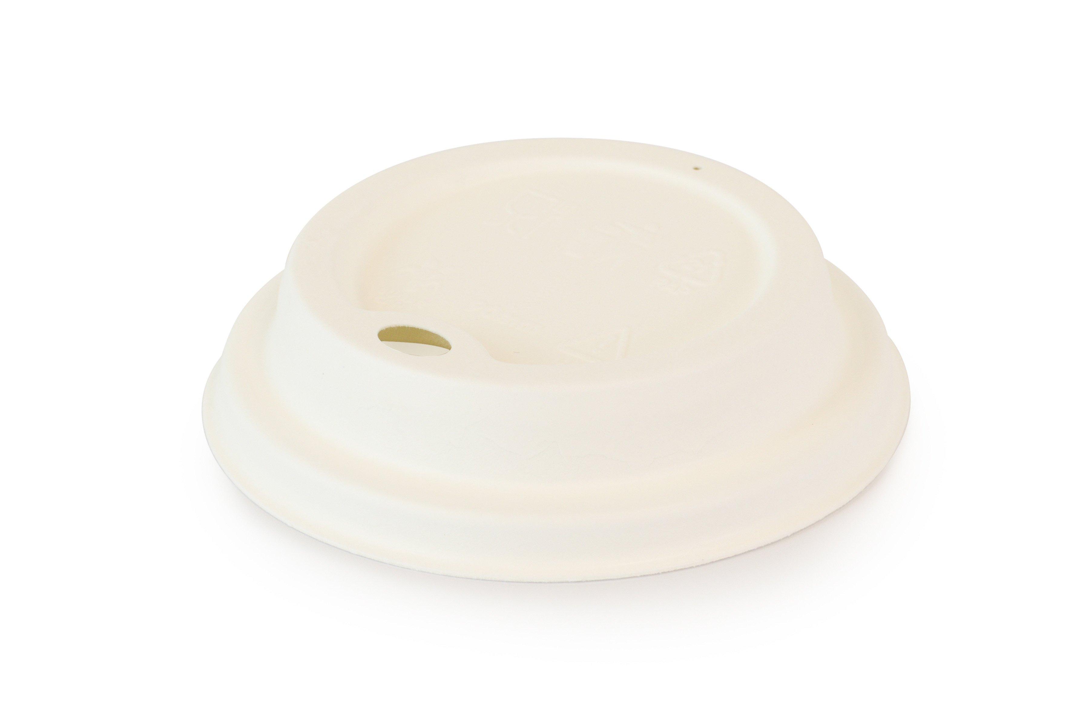 Sysco Earth Plus 12/16oz Medium/Large Bagasse lid