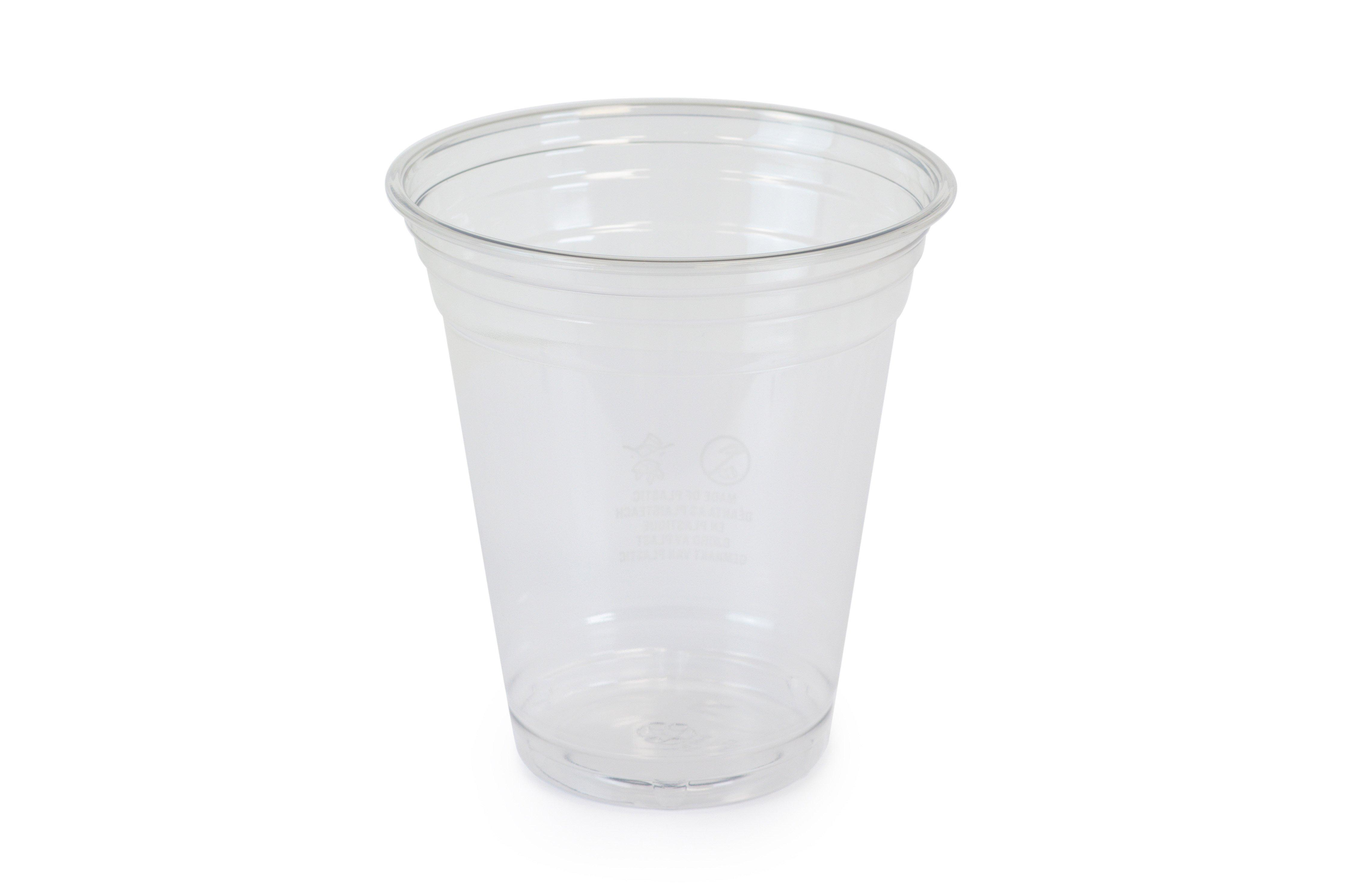 Sysco Earth Plus 100% rPET Clear Cup 12oz (98mm)