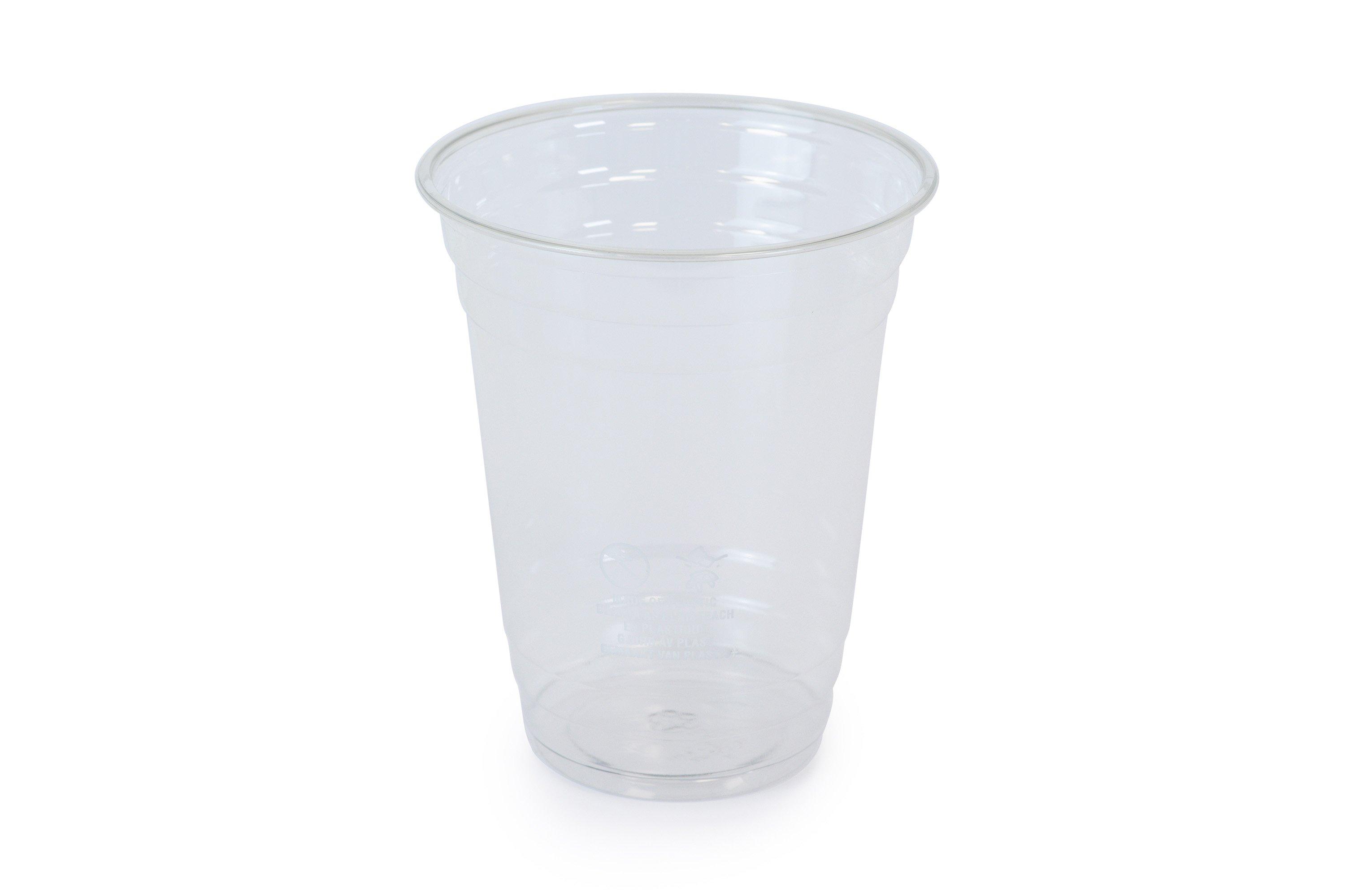 Sysco Earth Plus 100% rPET Clear Cup 16oz (98mm)