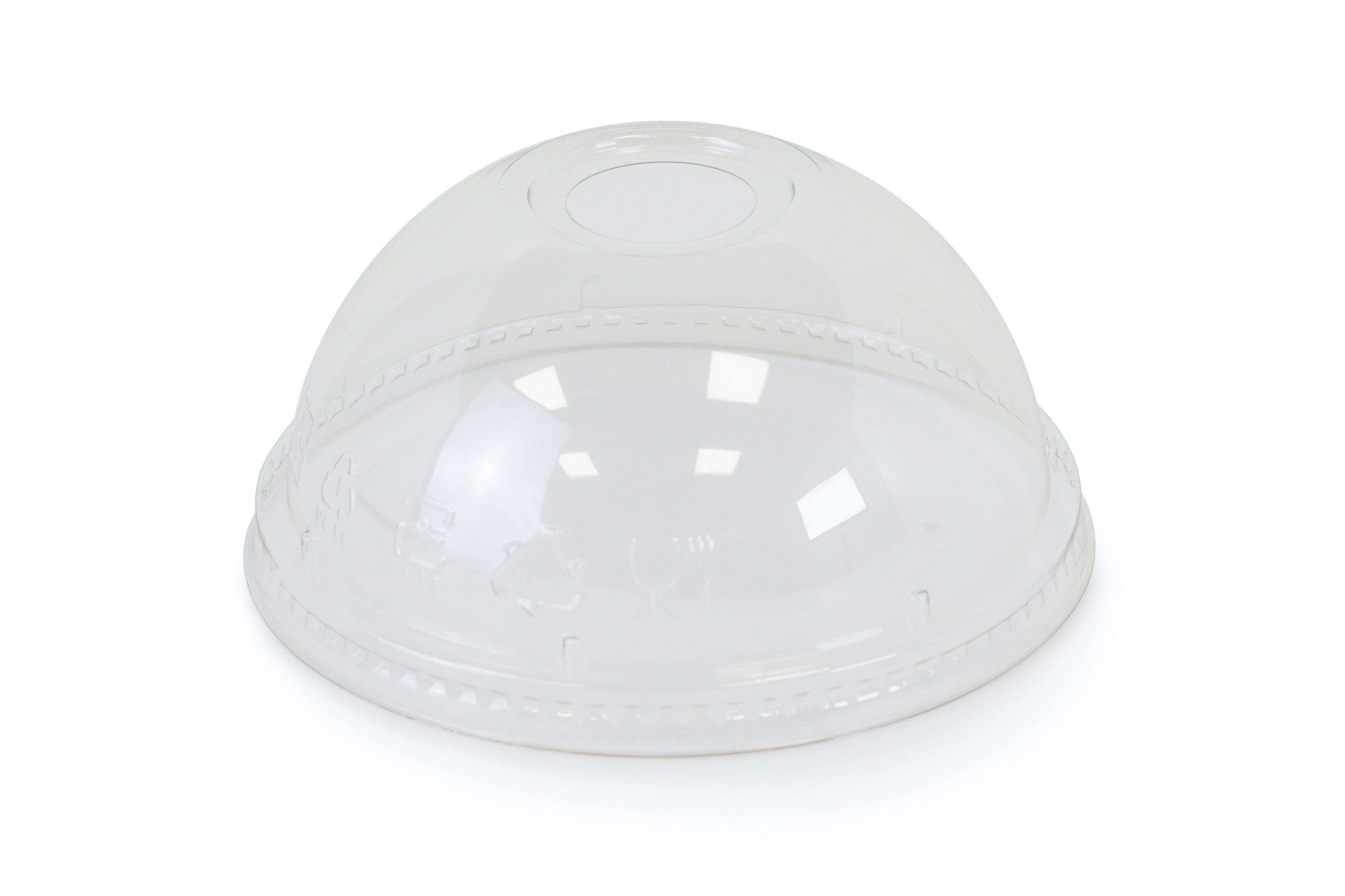 Sysco Earth Plus 100% rPET Domed Lid 12/16oz (98mm)